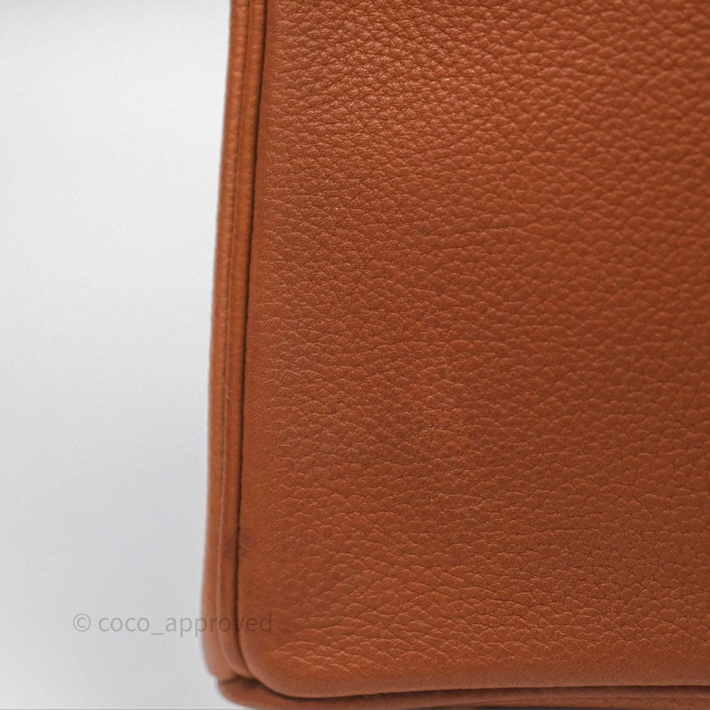 Hermès Birkin 25 Retourne Fauve 34 Barenia Gold Hardware
