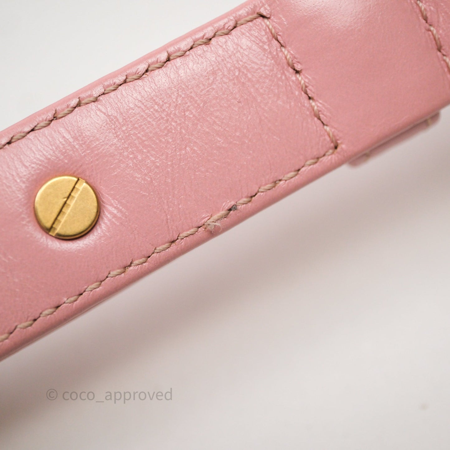 Chanel Small Gabrielle Hobo Quilted Pink Tweed Aged Calfskin