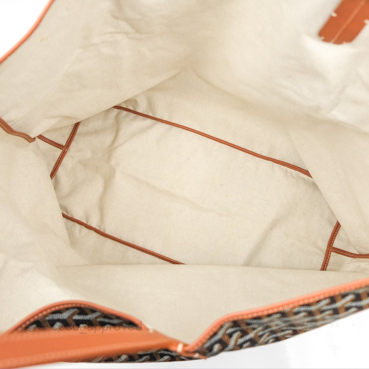 Goyard St. Louis Tote GM Black/Tan