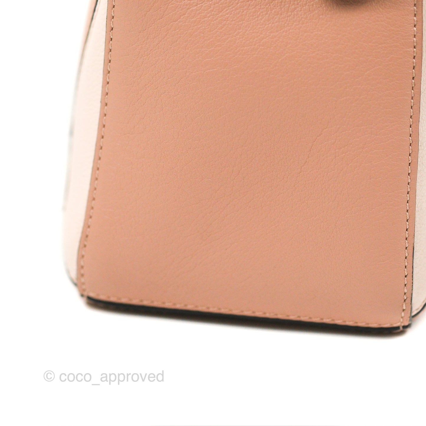 Loewe Small Puzzle Bag Blush Suede Calfskin