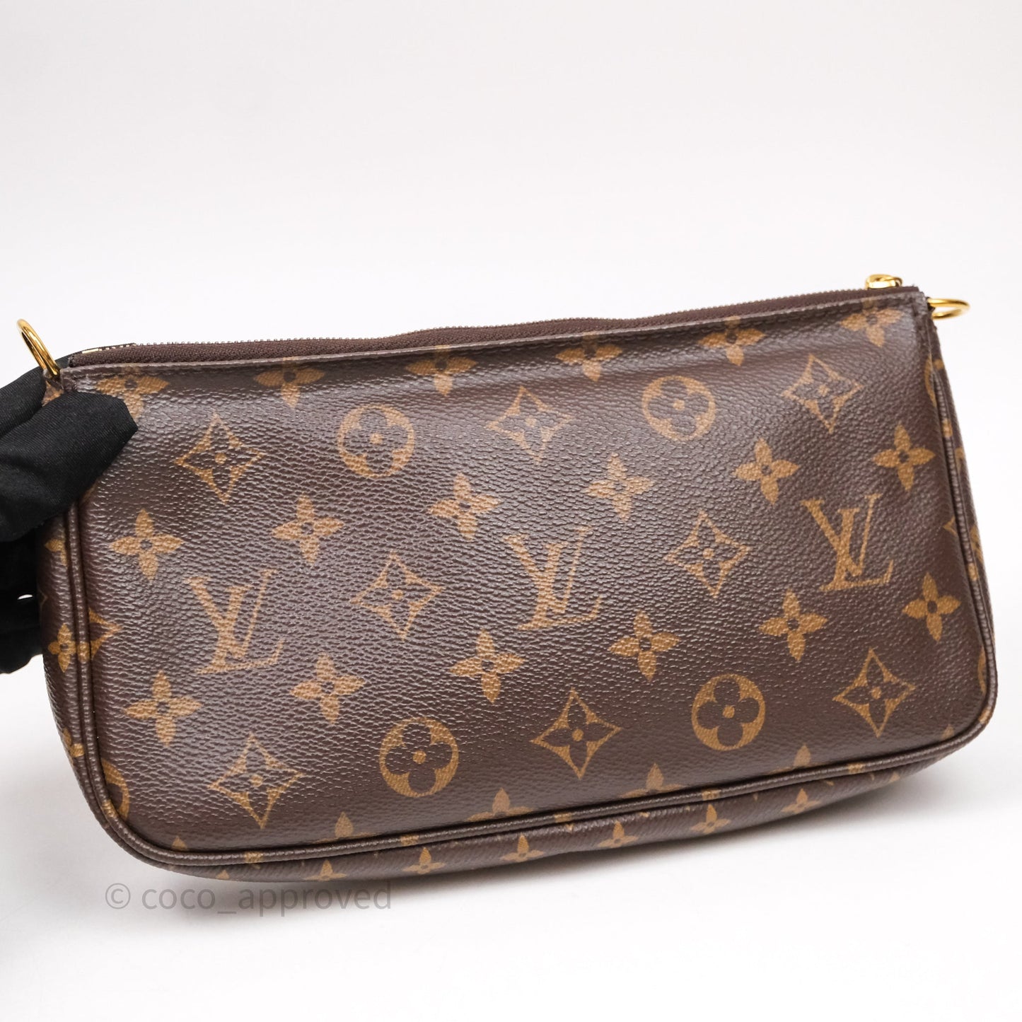 Louis Vuitton Multi Pochette Accessories Khaki Monogram Canvas