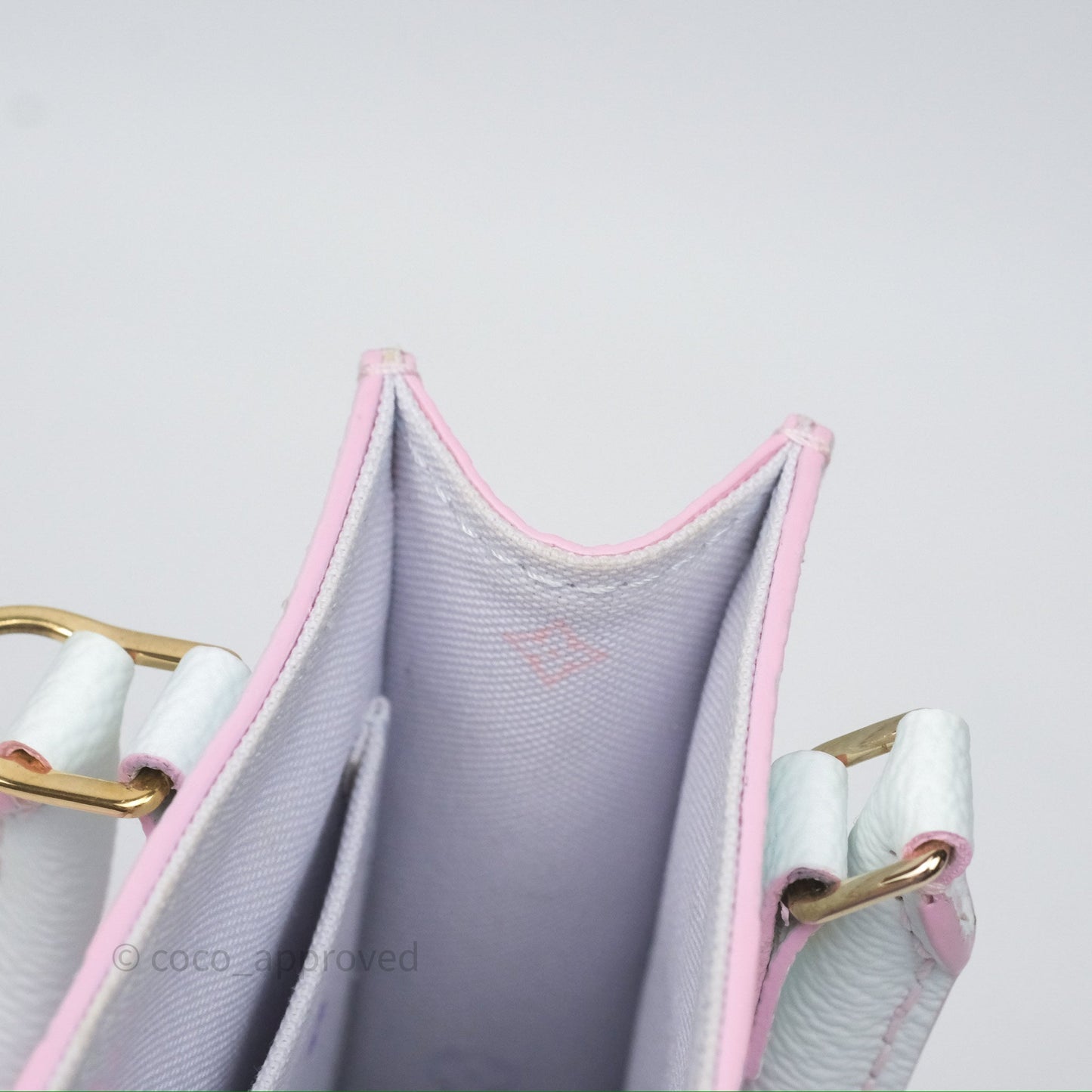 Louis Vuitton Petit Sac Plat Bag Sunrise Pastel