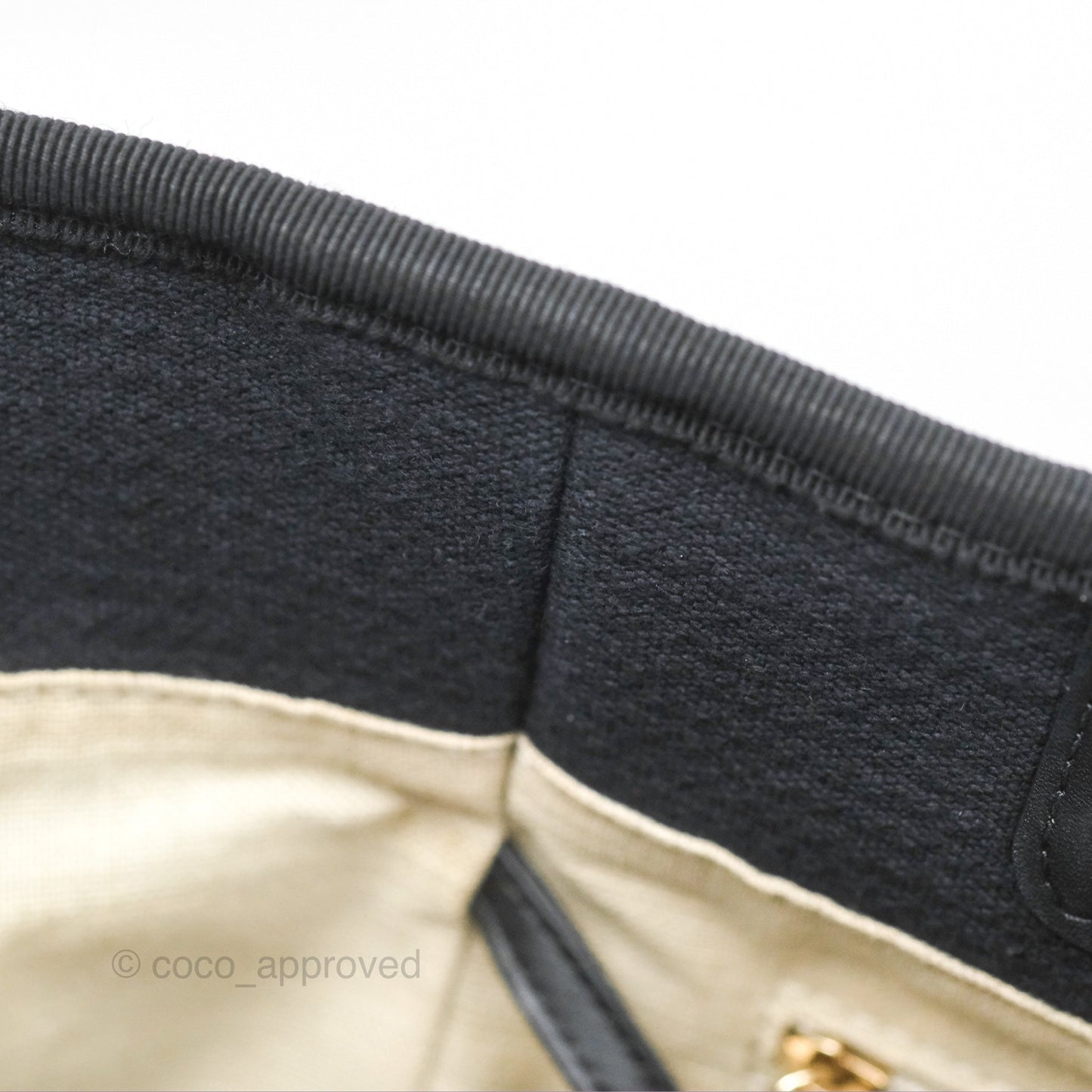 Chanel Medium Canvas Deauville Tote Navy Gold Hardware