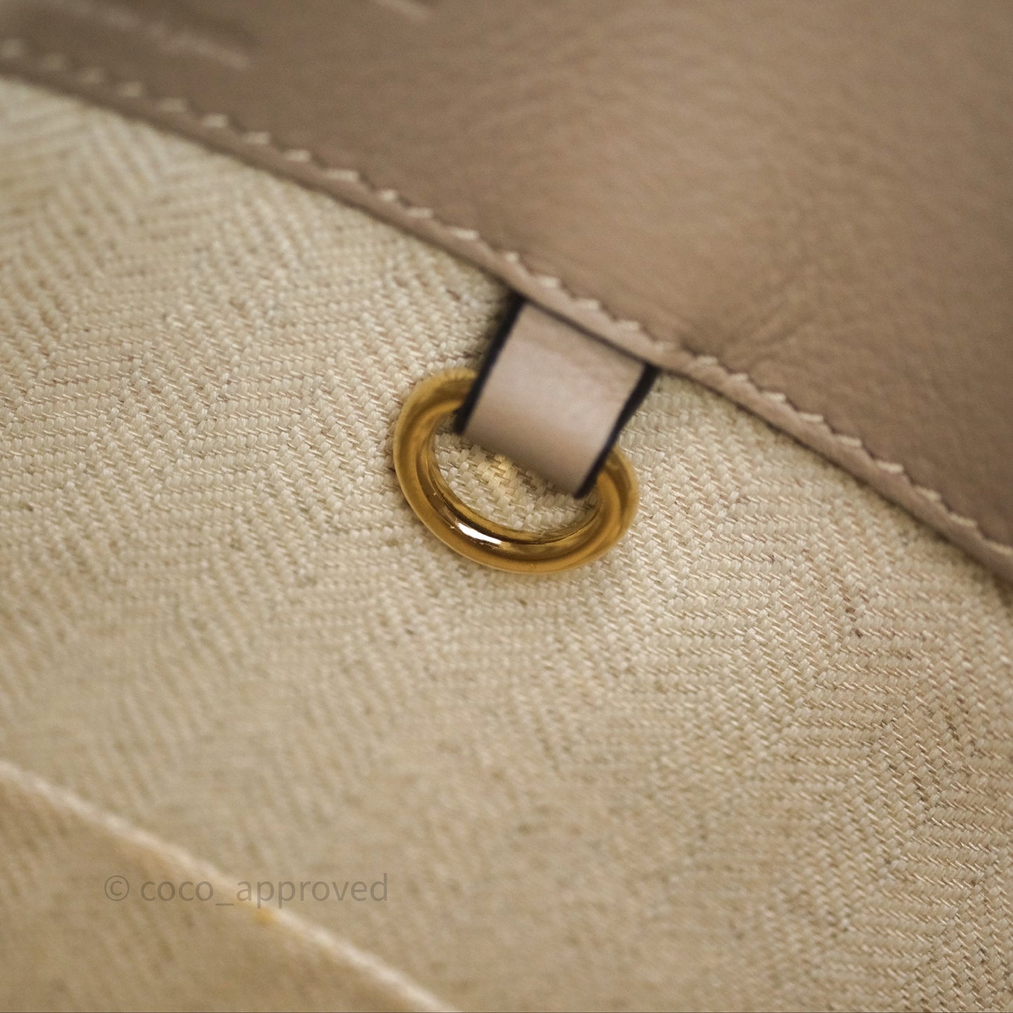 Loewe Small Hammock Shoulder Bag Calfskin Sand