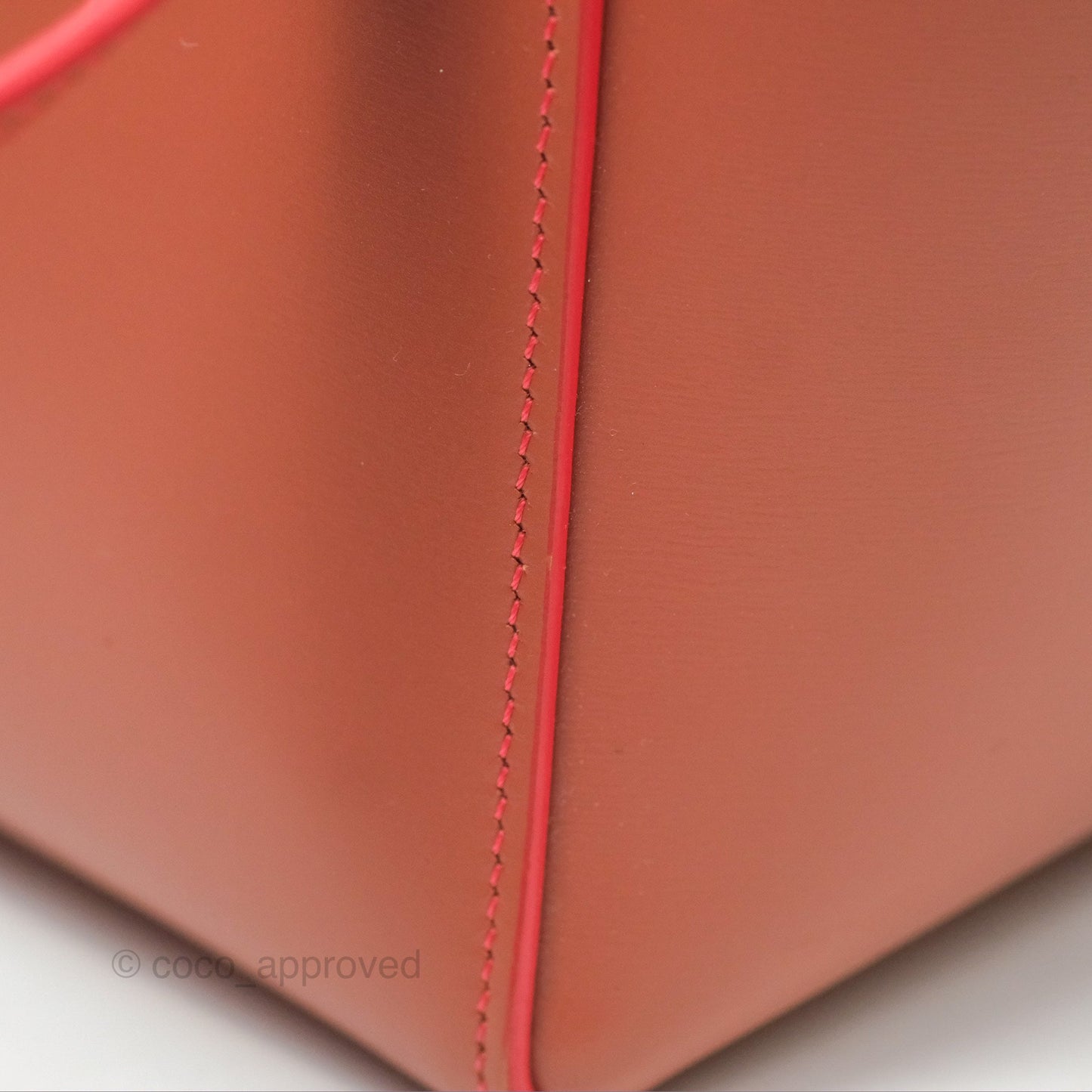 Celine Micro Belt Bag Terracotta Smooth Leather Gold Hardware