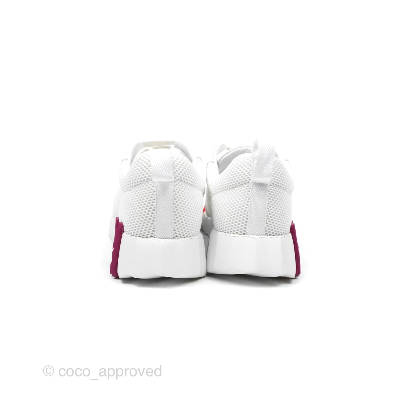 Hermès Sneaker Femme Bouncing Mesh Aere Blanc
