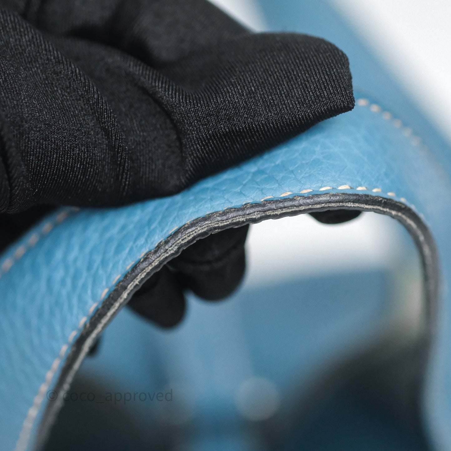 Hermès Picotin 18 Blue Jean 75 Clemence Palladium Hardware