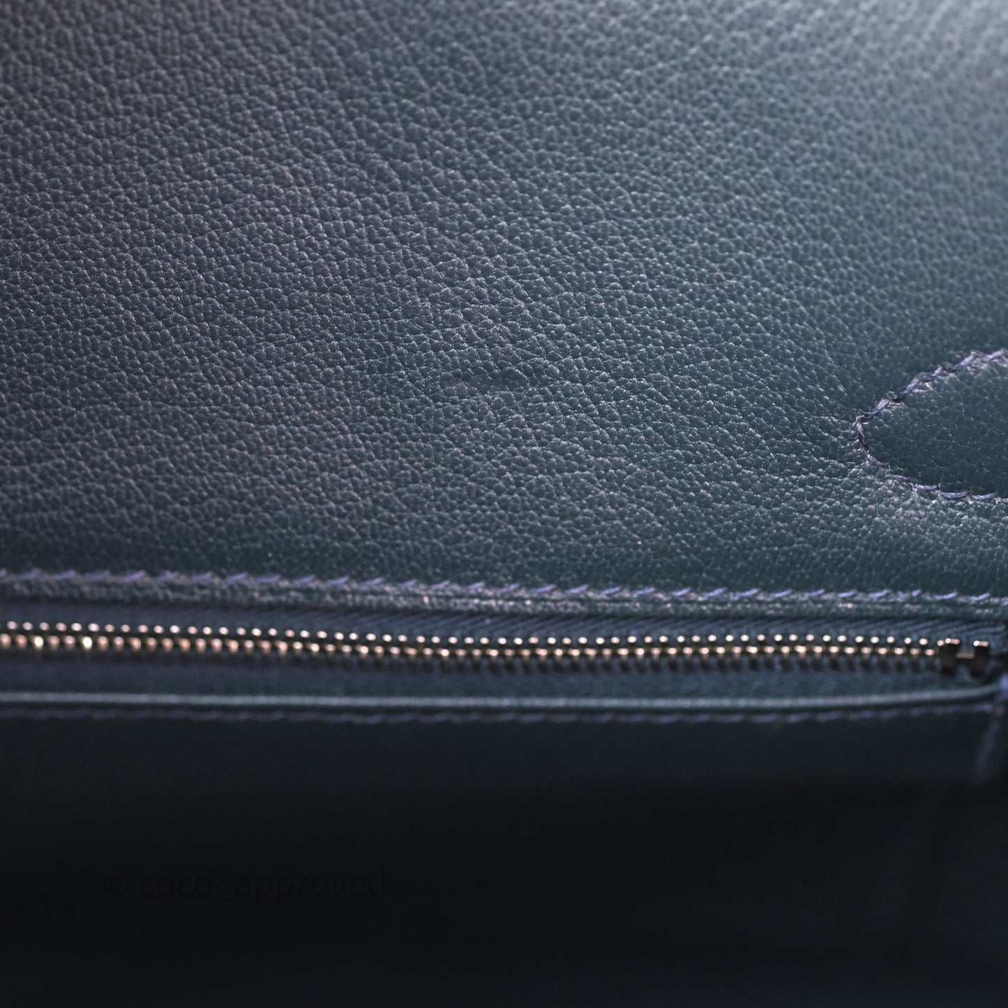 Hermès Birkin 30 Vert Rousseau V0 Togo Palladium Hardware