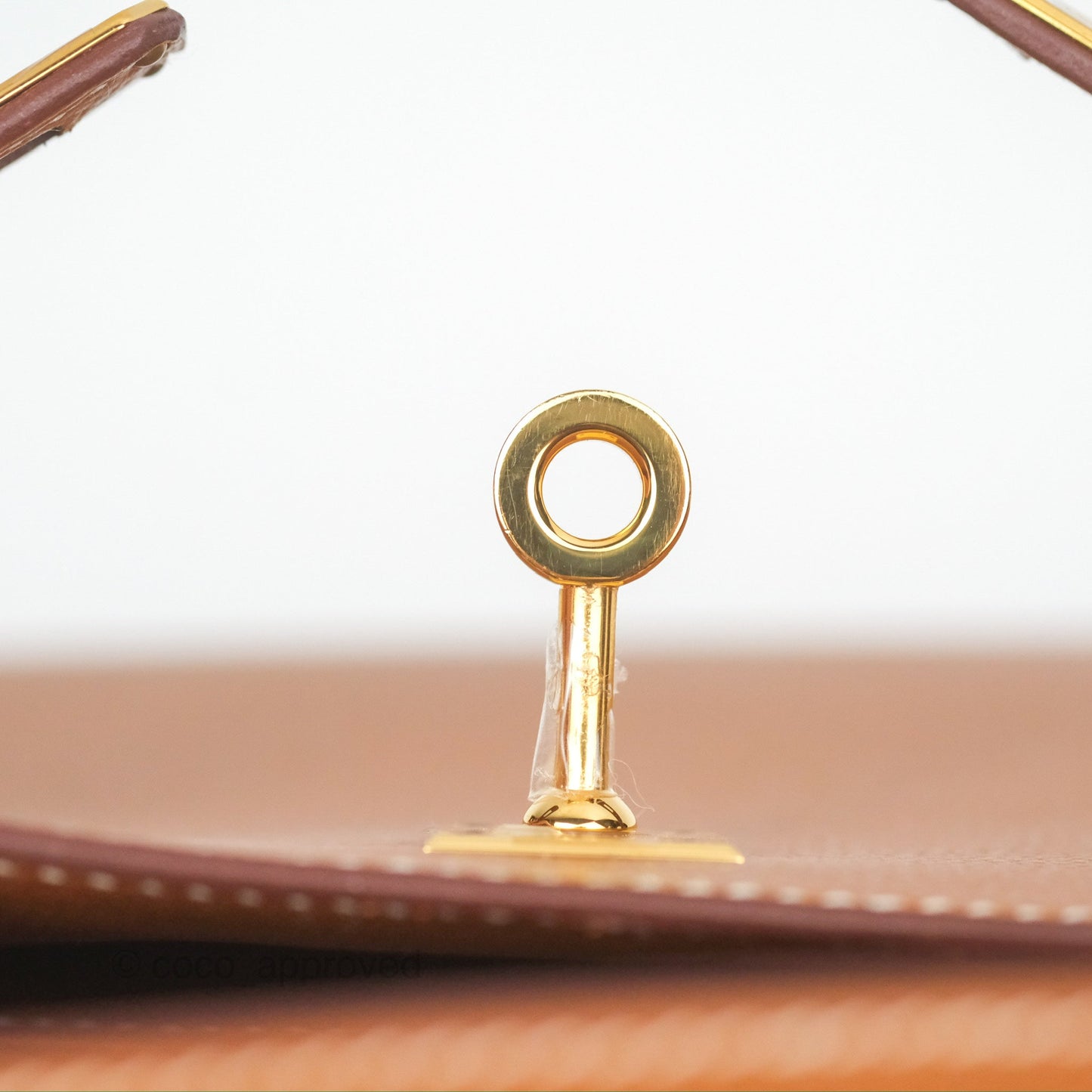 Hermès Kelly 25 Sellier Gold Epsom Gold Hardware