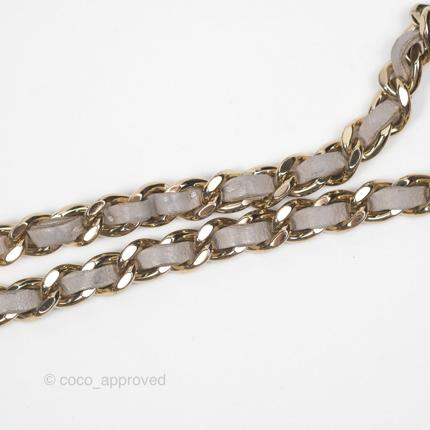 Chanel Trendy CC WOC Quilted Grey Lambskin Gold Hardware