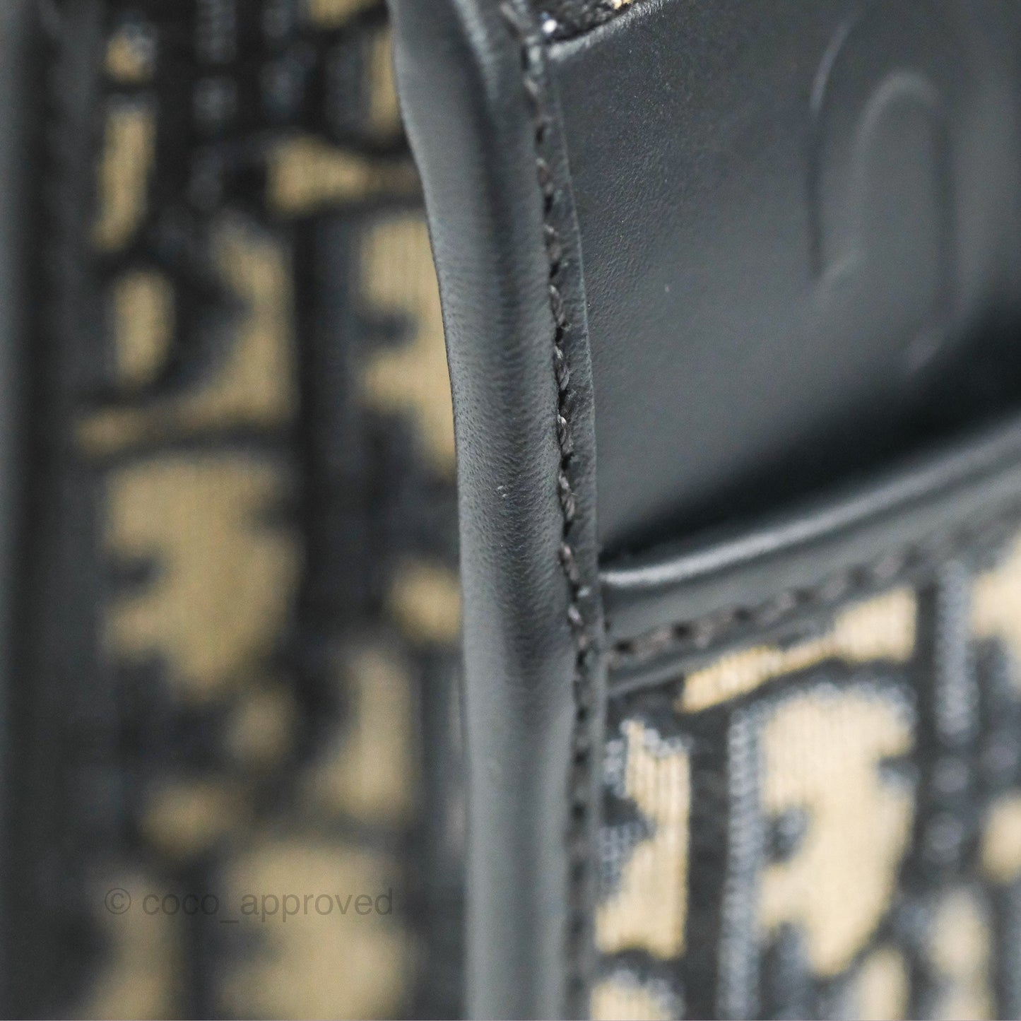 Dior 30 Montaigne Bag Blue Dior Oblique Jacquard