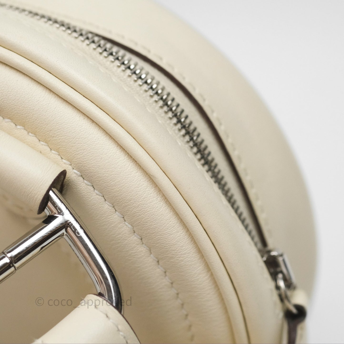 Hermes In-The-Loop Belt Bag Nata I2 Swift Palladium Hardware