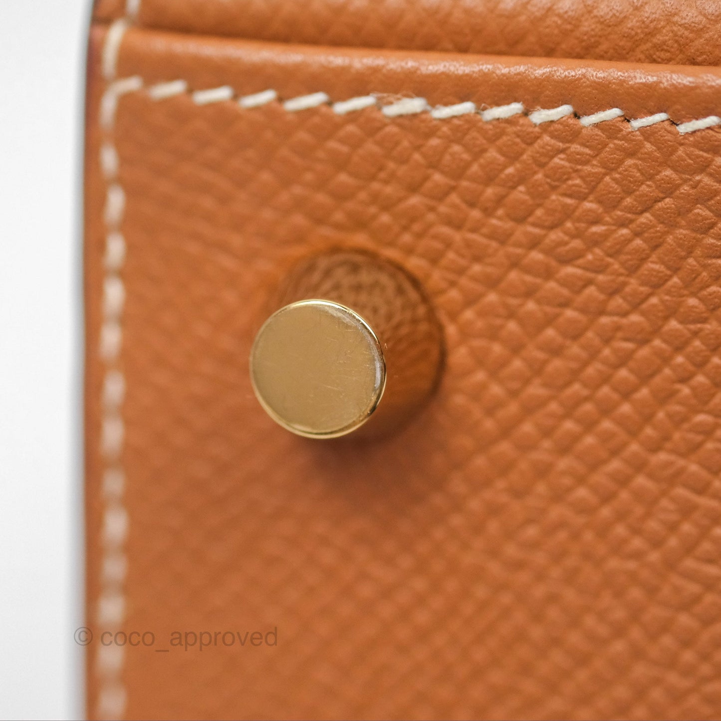 Hermès Kelly 25 Sellier Gold 37 Epsom Gold Hardware