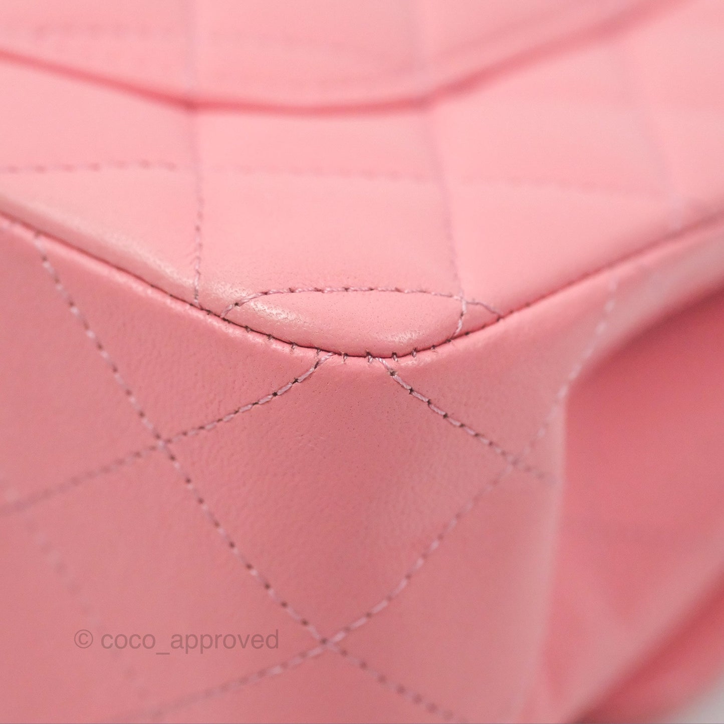 Chanel Small Classic Quilted Flap Pink Lambskin Gold Hardware