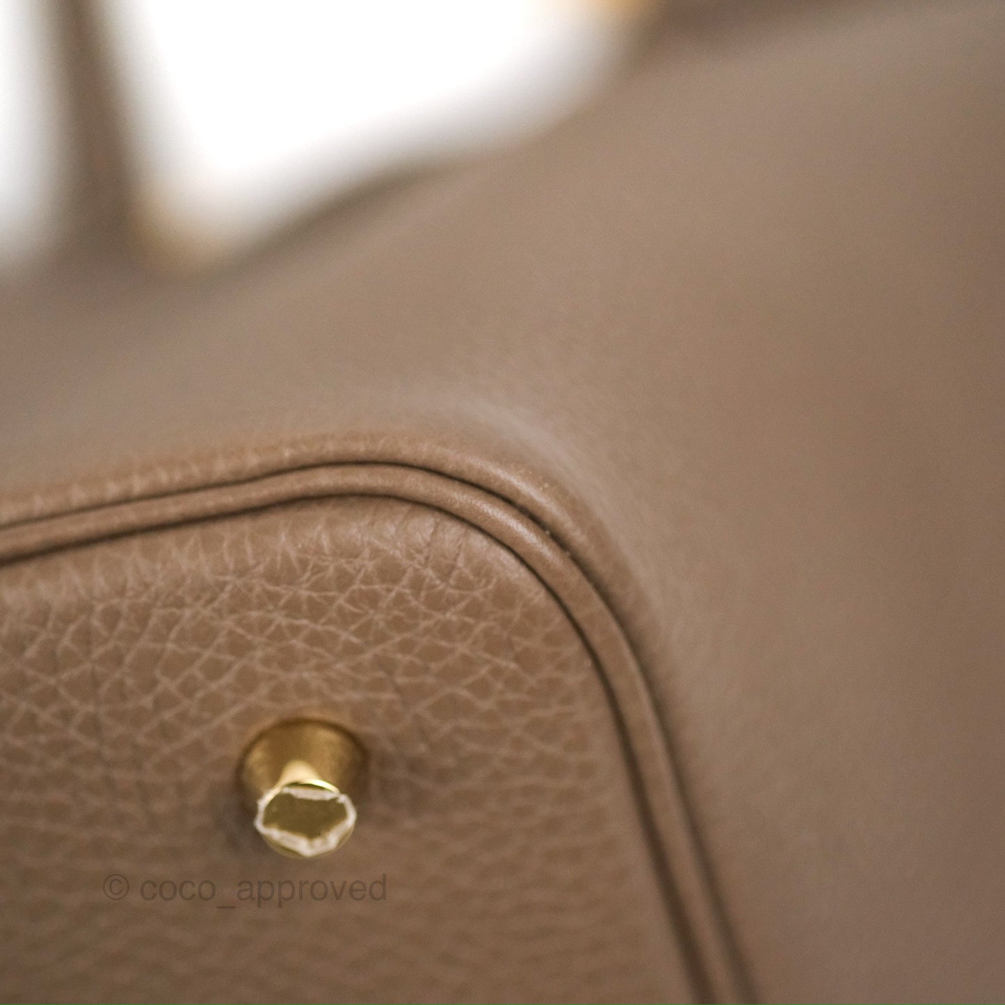 Hermès Picotin 22 Etoupe Clemence Gold Hardware