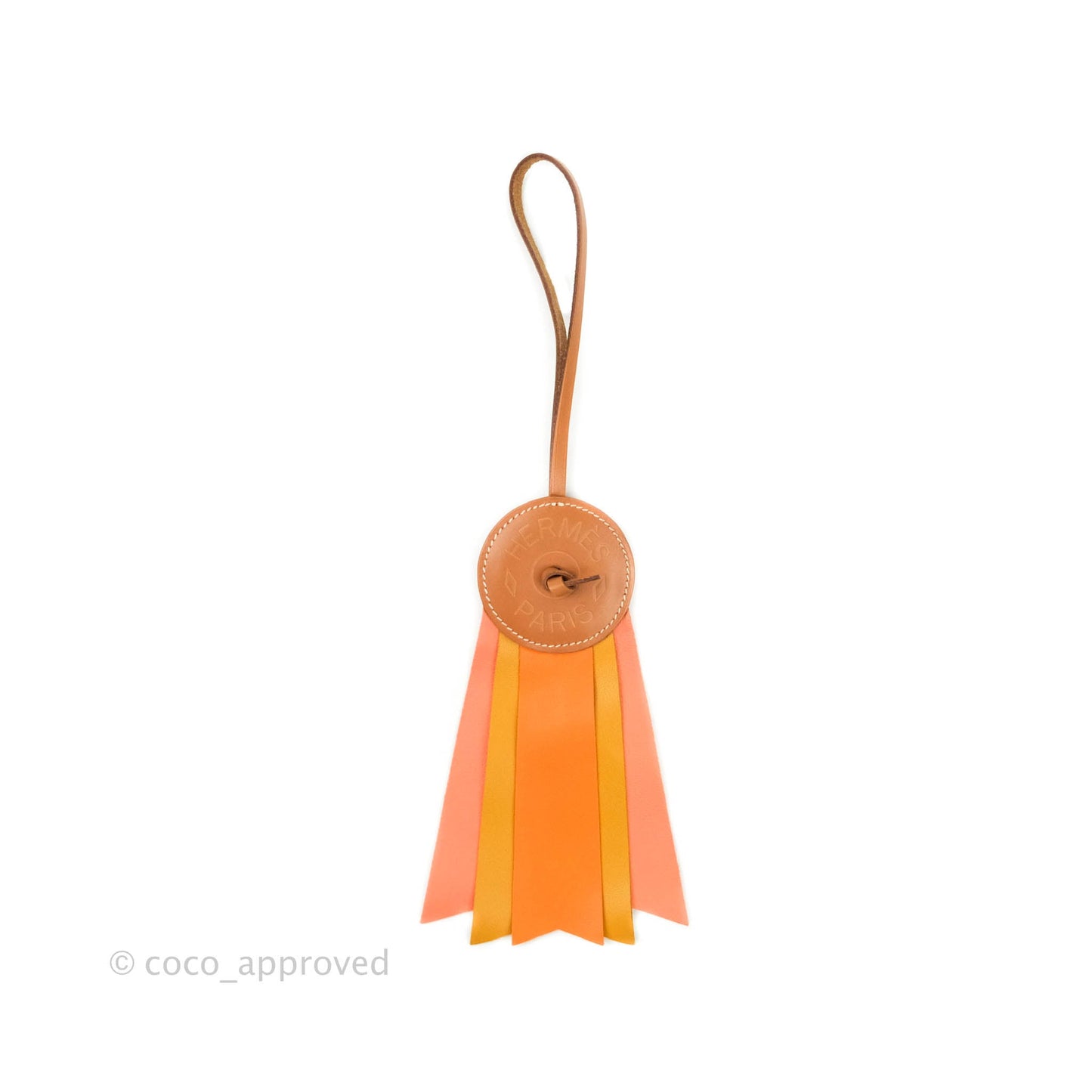 Hermès Paddock Flot Leather Bag Charm