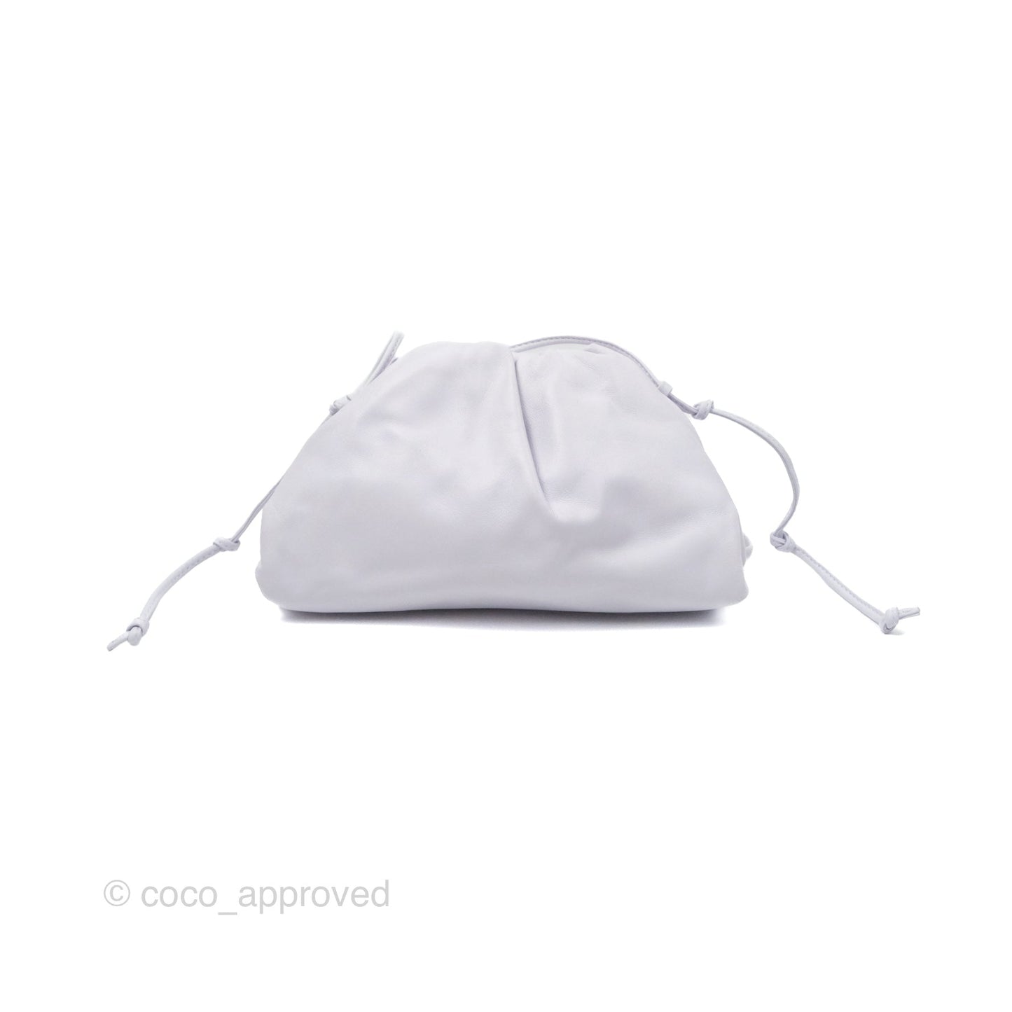 Bottega Veneta The Mini Pouch Mirth Washed Butter Calfskin