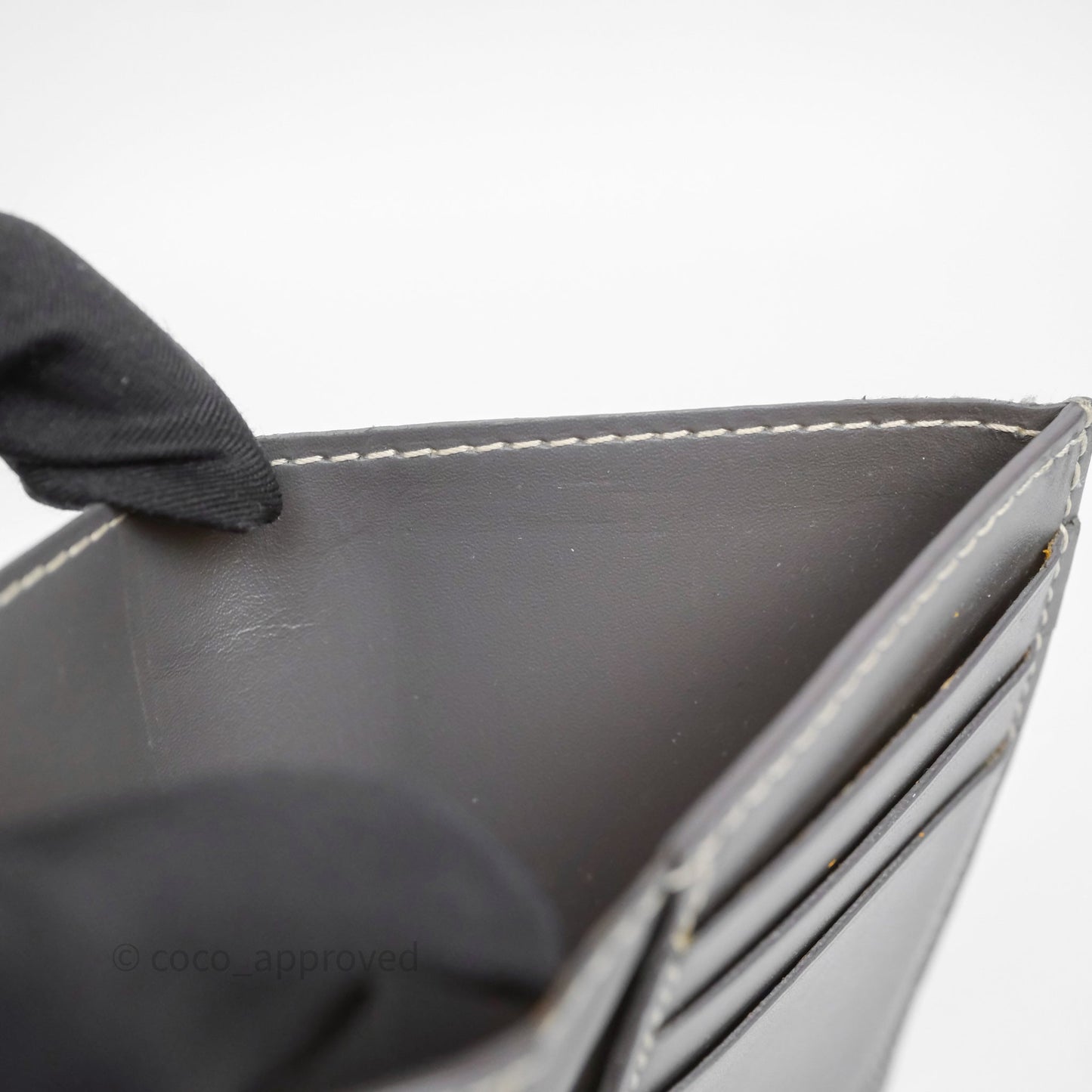 Goyard Saint Pierre Card Wallet Grey Goyardine