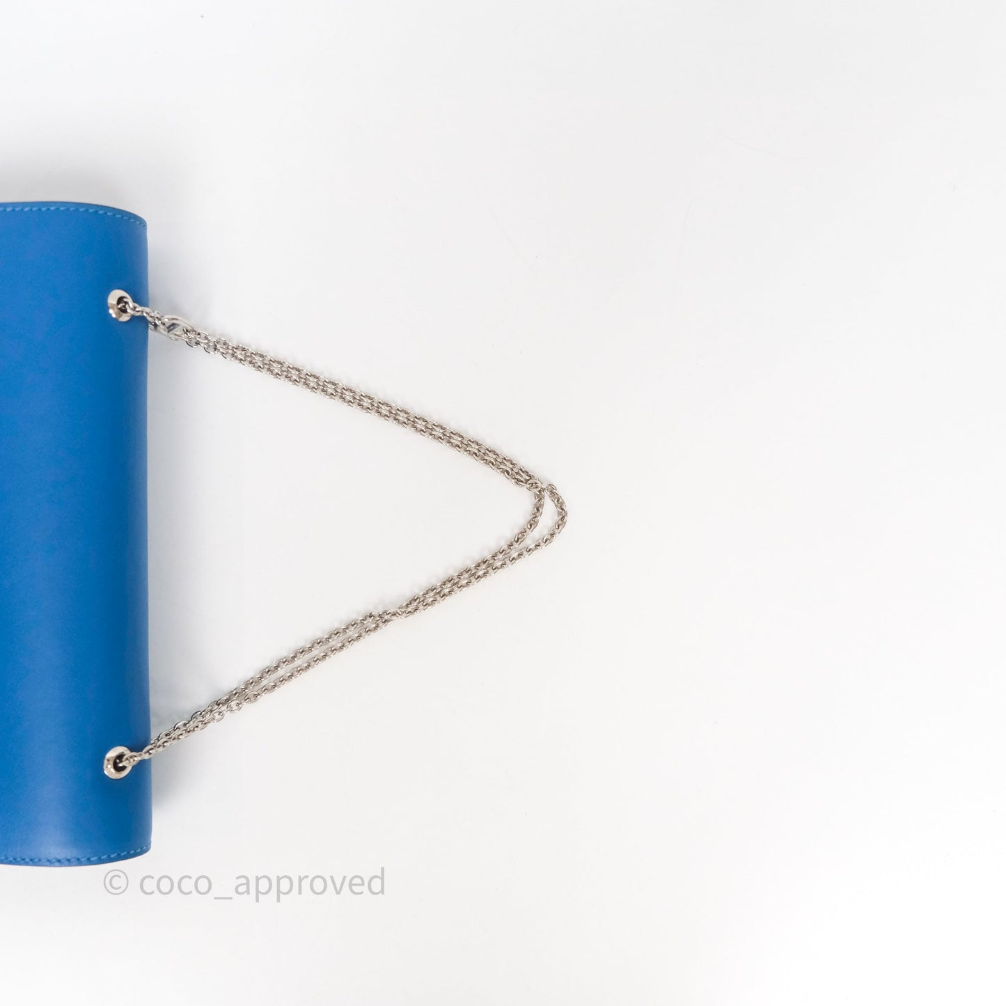 Hermès Catenina Bleu de Galice S7 Swift Palladium Hardware