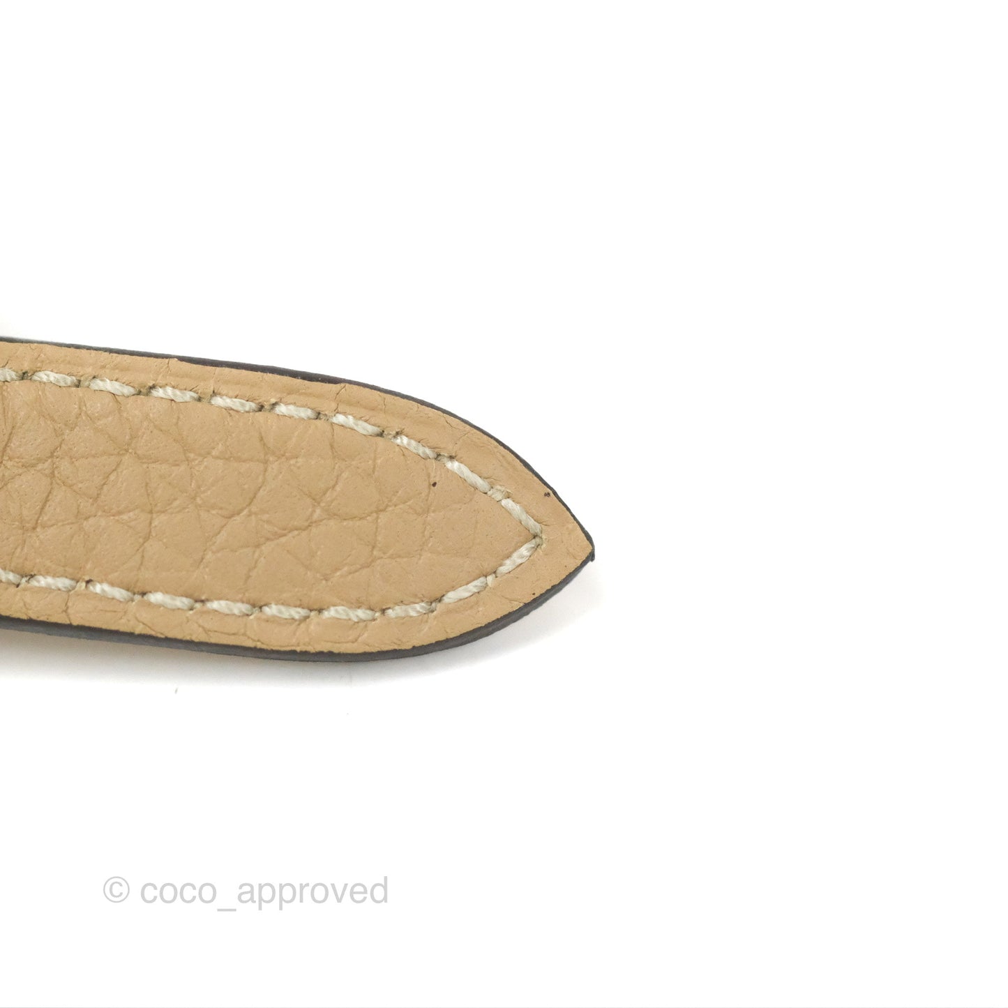 Hermès Halzan 25 Trench/Etoupe Clemence Gold Hardware