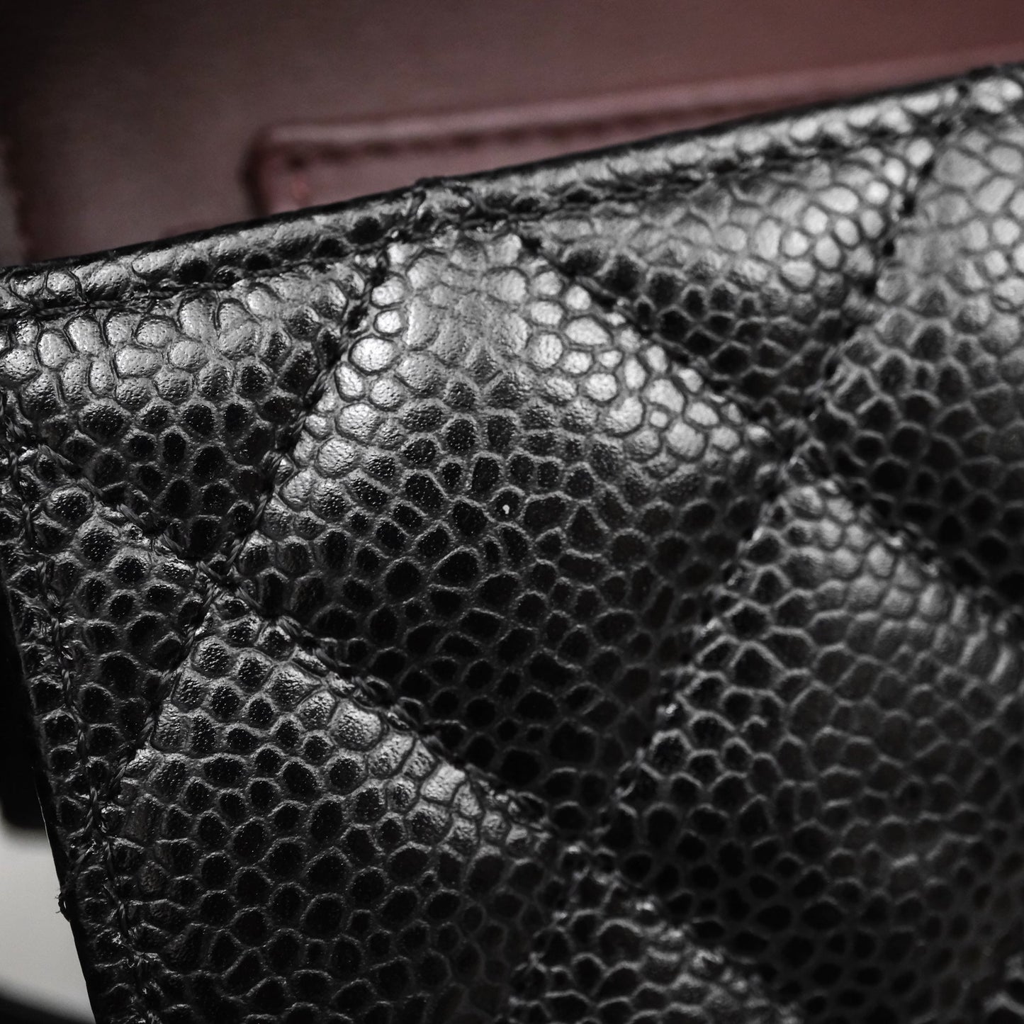 Chanel Classic Short Flap Wallet Black Caviar Gold Hardware