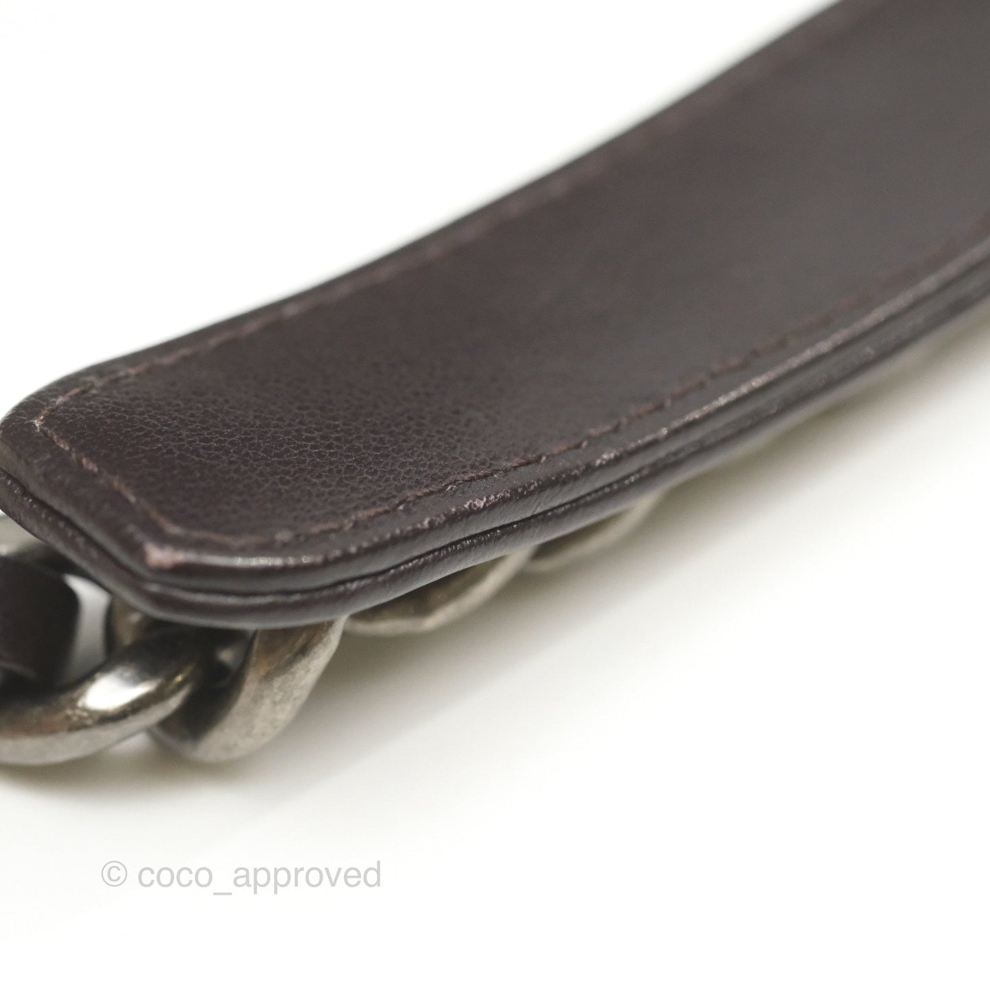 Chanel 19 Medium Dark Brown Mixed Hardware