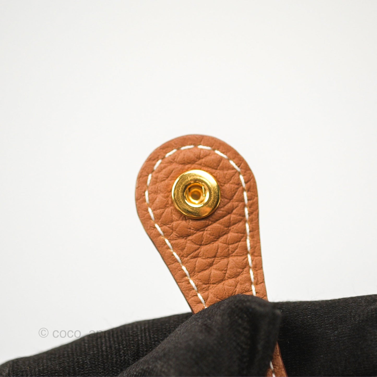 Hermès Mini Evelyne 16 Gold Clemence Gold Hardware