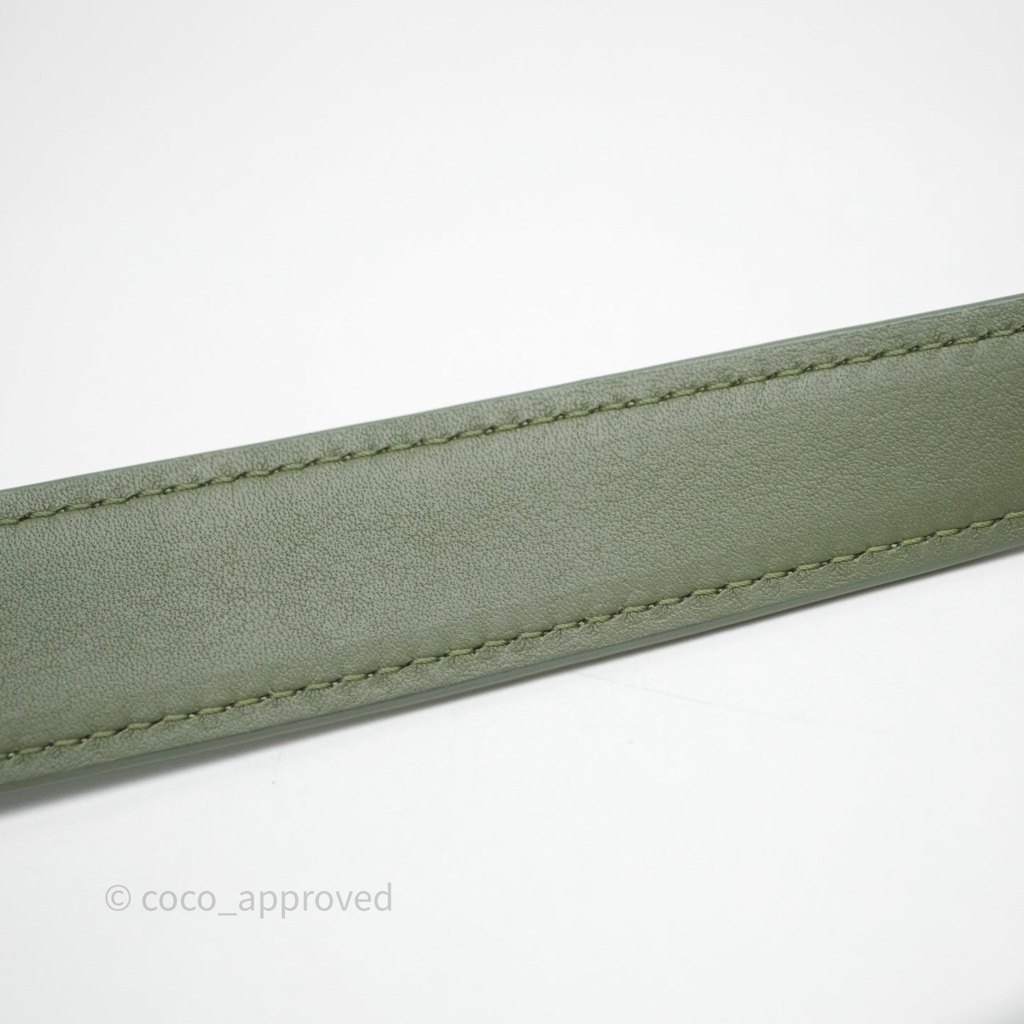 Loewe Small Luna Anagram Shoulder Bag Green Calfskin Jacquard