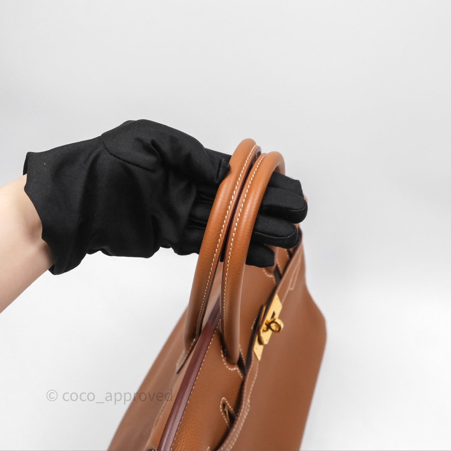 Hermès Birkin 30 Retourne Gold 37 Togo Gold Hardware