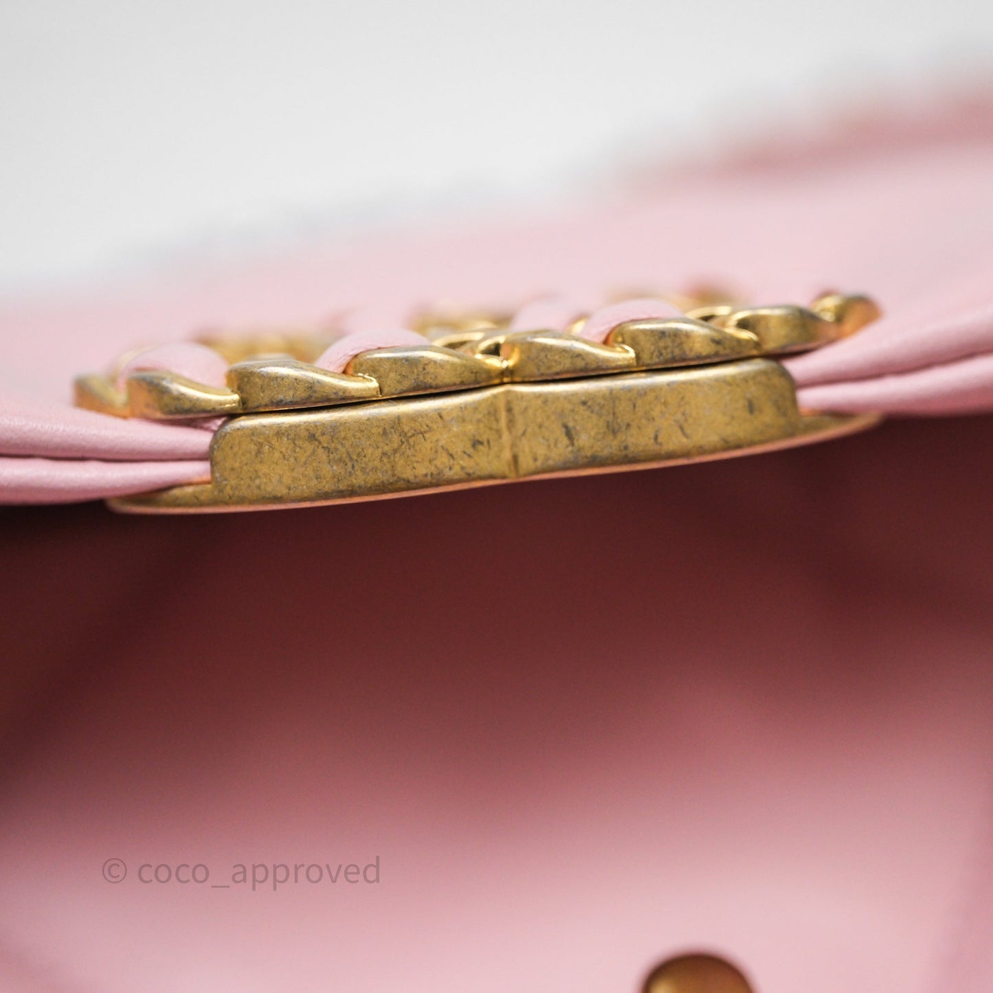 Chanel 19 Small Pink Lambskin Mixed Hardware