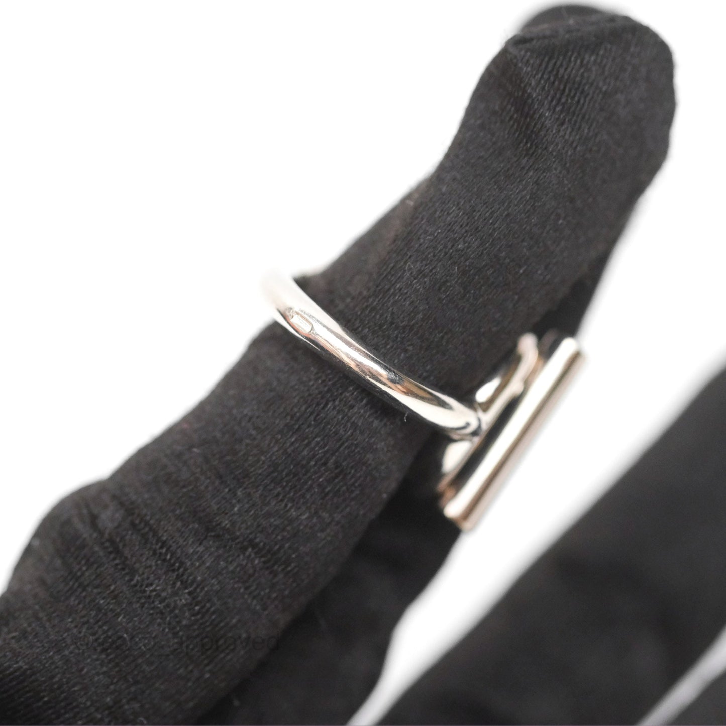 Hermès Echappee Ring GM Sterling Silver