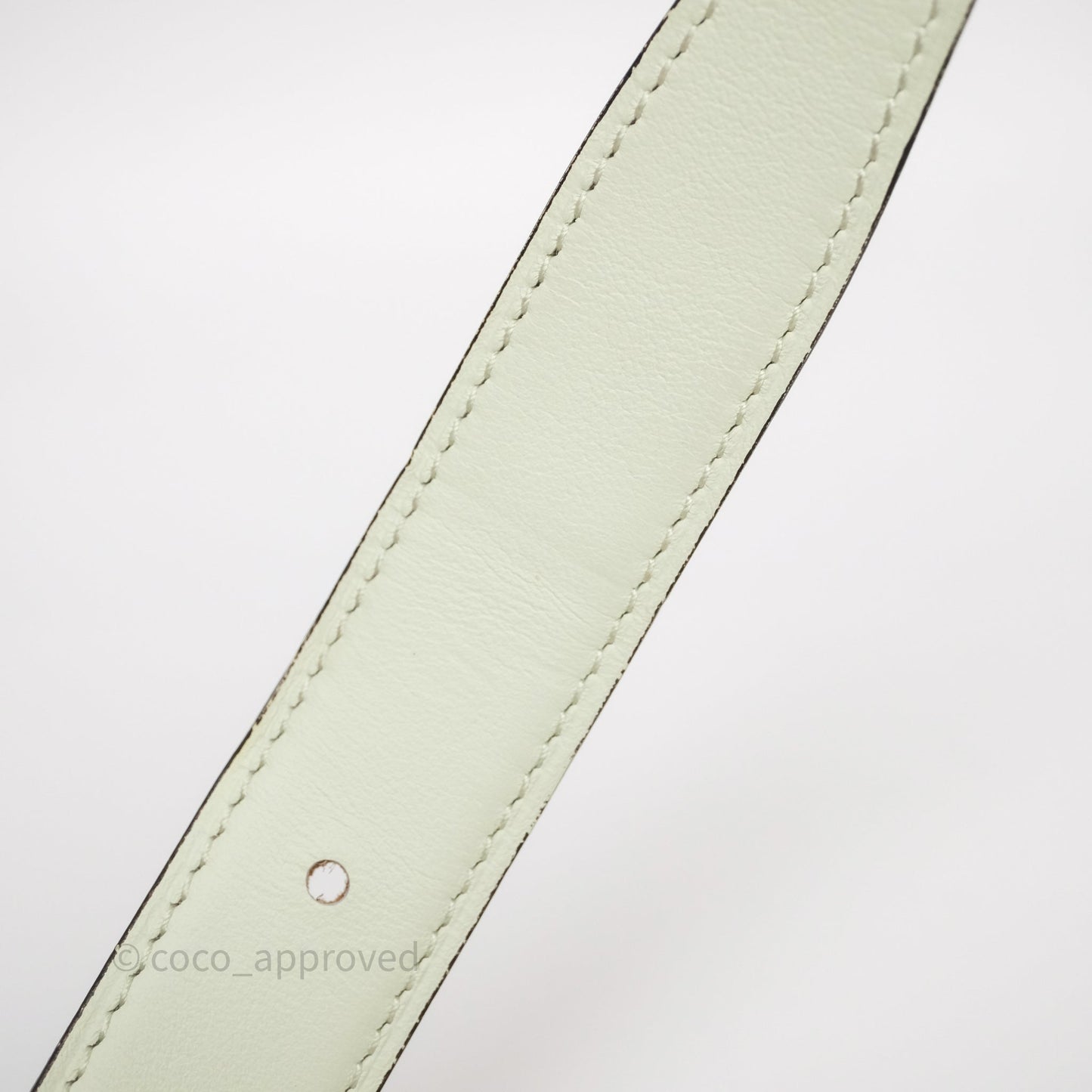 Hermès H Belt Buckle & Reversible Strap Gold/ Vert Fizz Gold Hardware