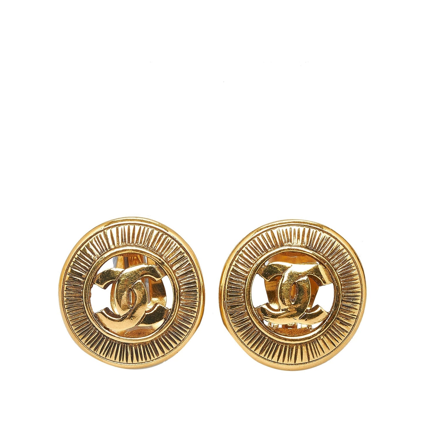 Luxury Chanel CC Clip On Earrings Costume Earrings