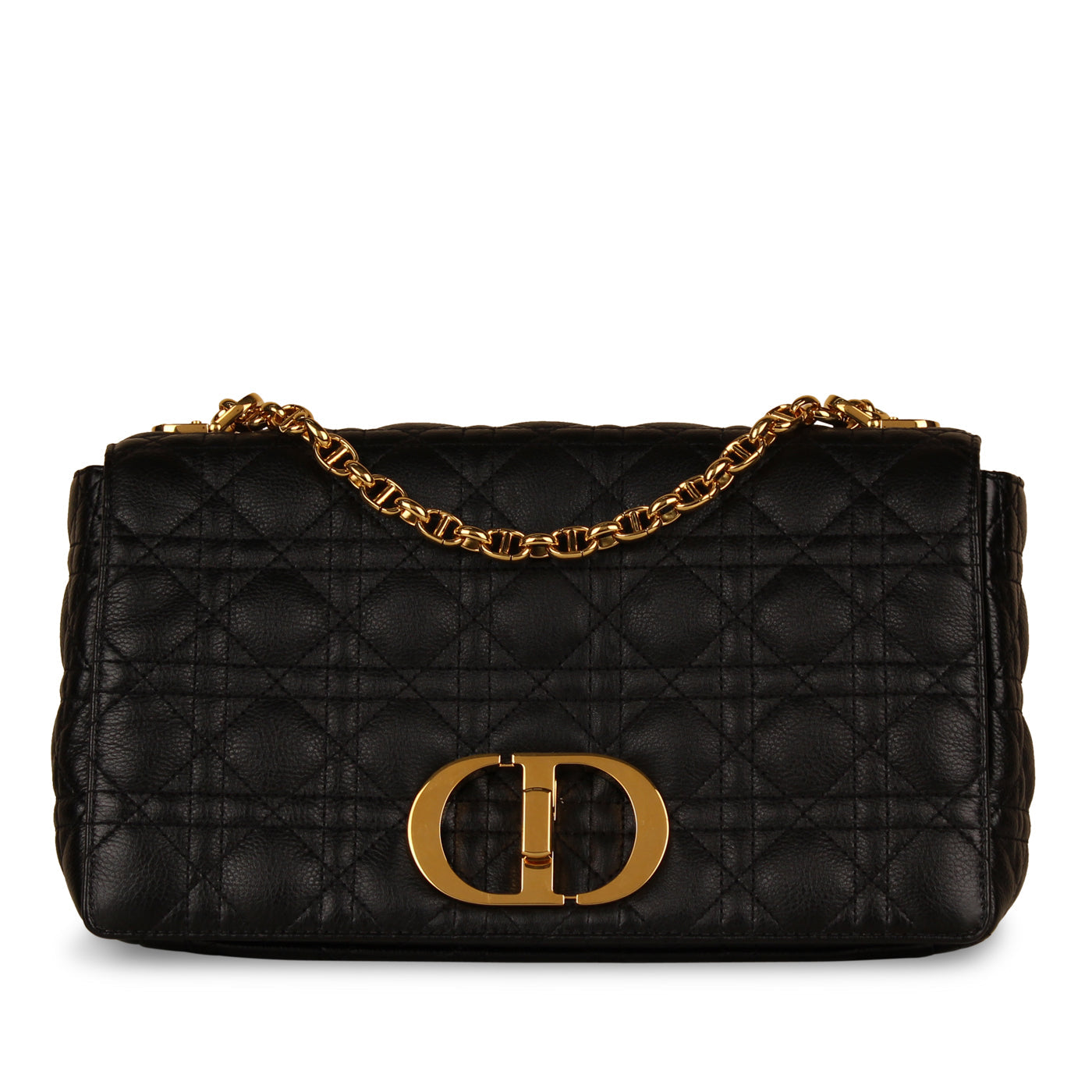 Luxury Dior Caro Bag - Large