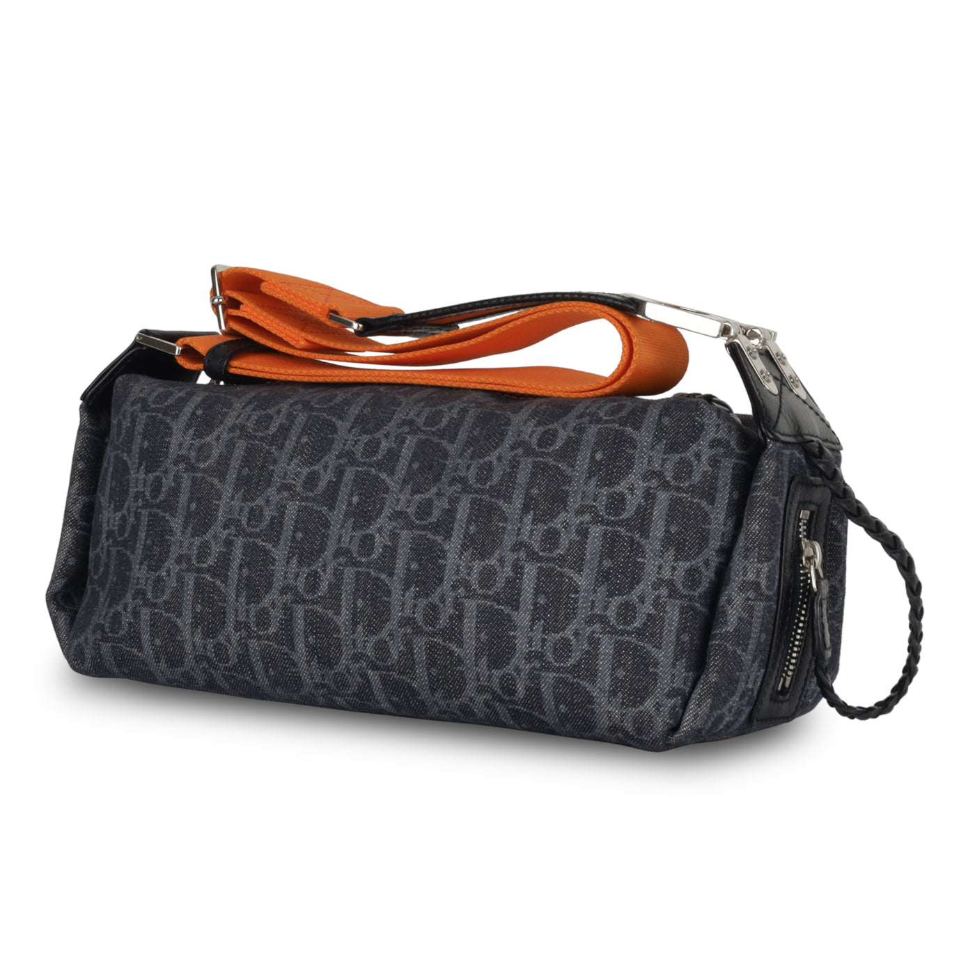 Luxury Dior Denim Flight Bag - Vintage