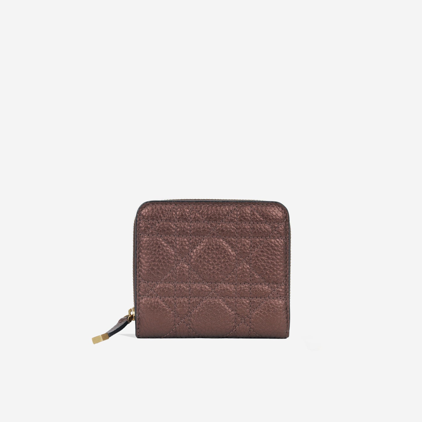 Luxury Dior Compact Zipped Wallet
