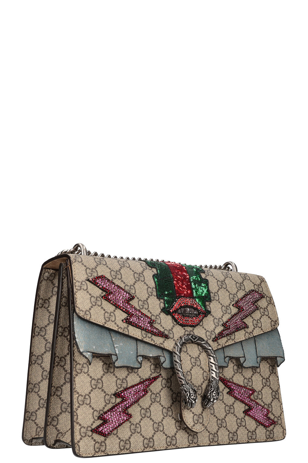 Luxury Gucci Trending 2025 Dionysus Supreme Canvas Crossbody Bag