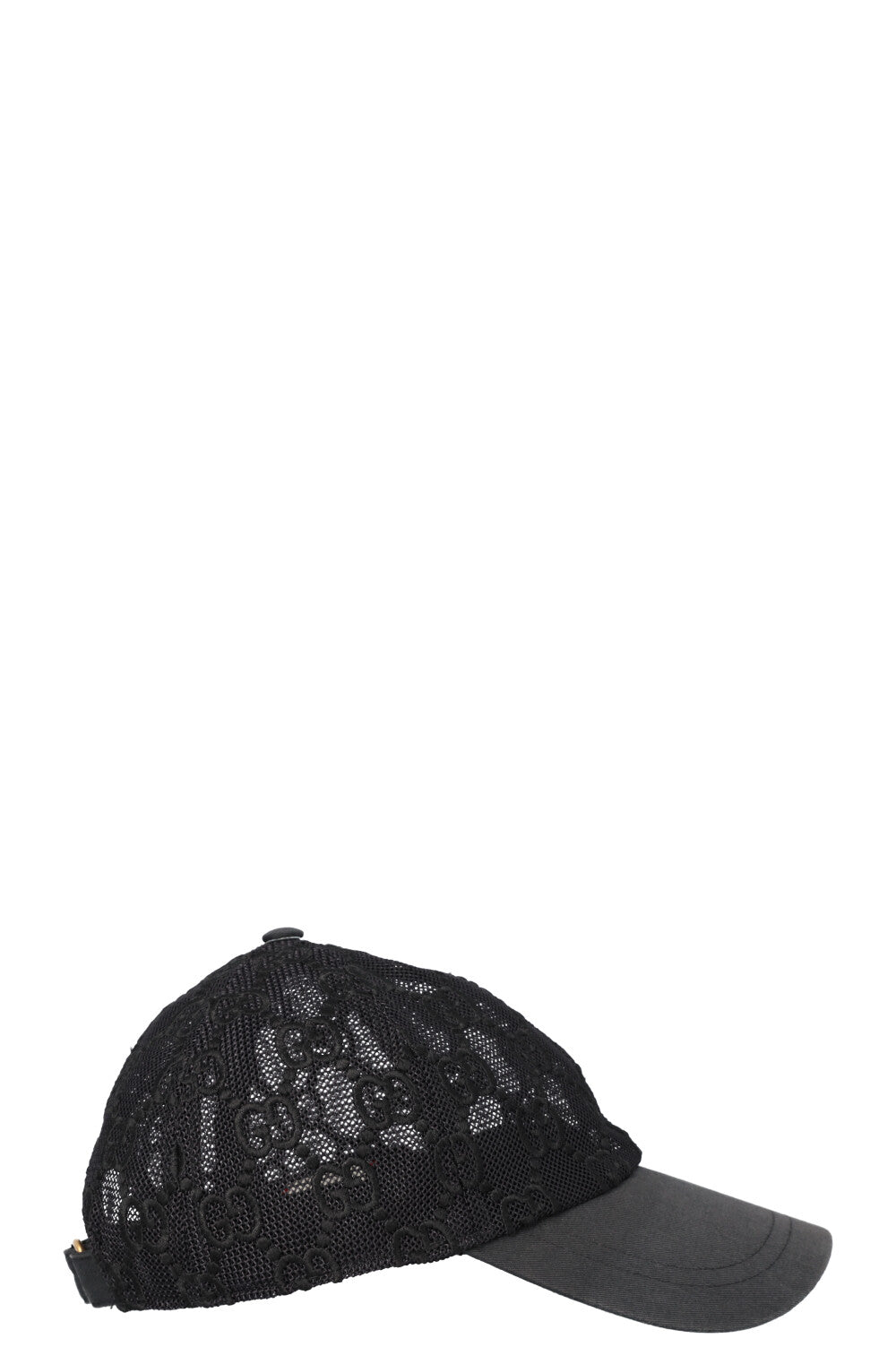 Luxury Gucci Trending 2025 Supreme GG Mesh Cap Black