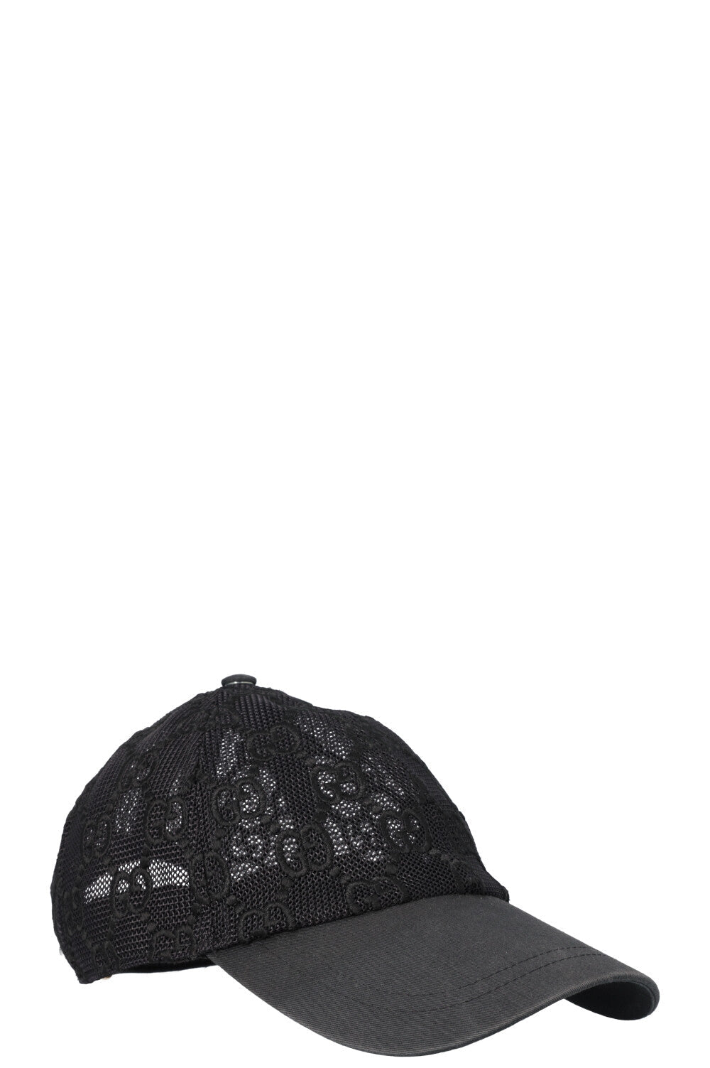 Luxury Gucci Trending 2025 Supreme GG Mesh Cap Black