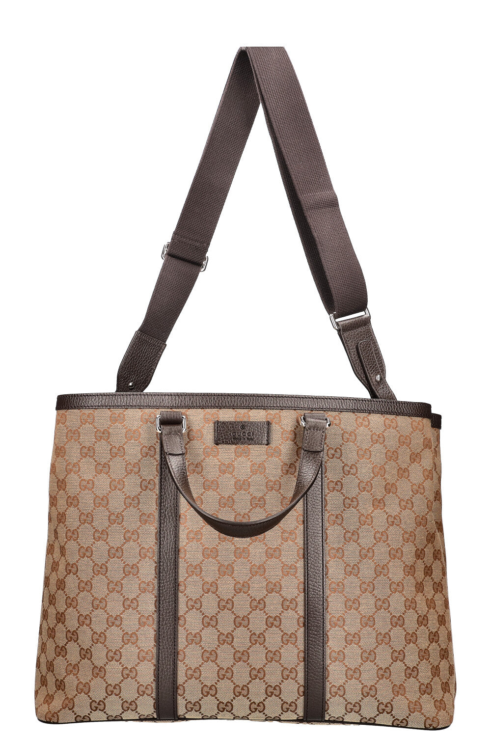 Luxury Gucci Trending 2025 Large Convertible Tote GG Canvas