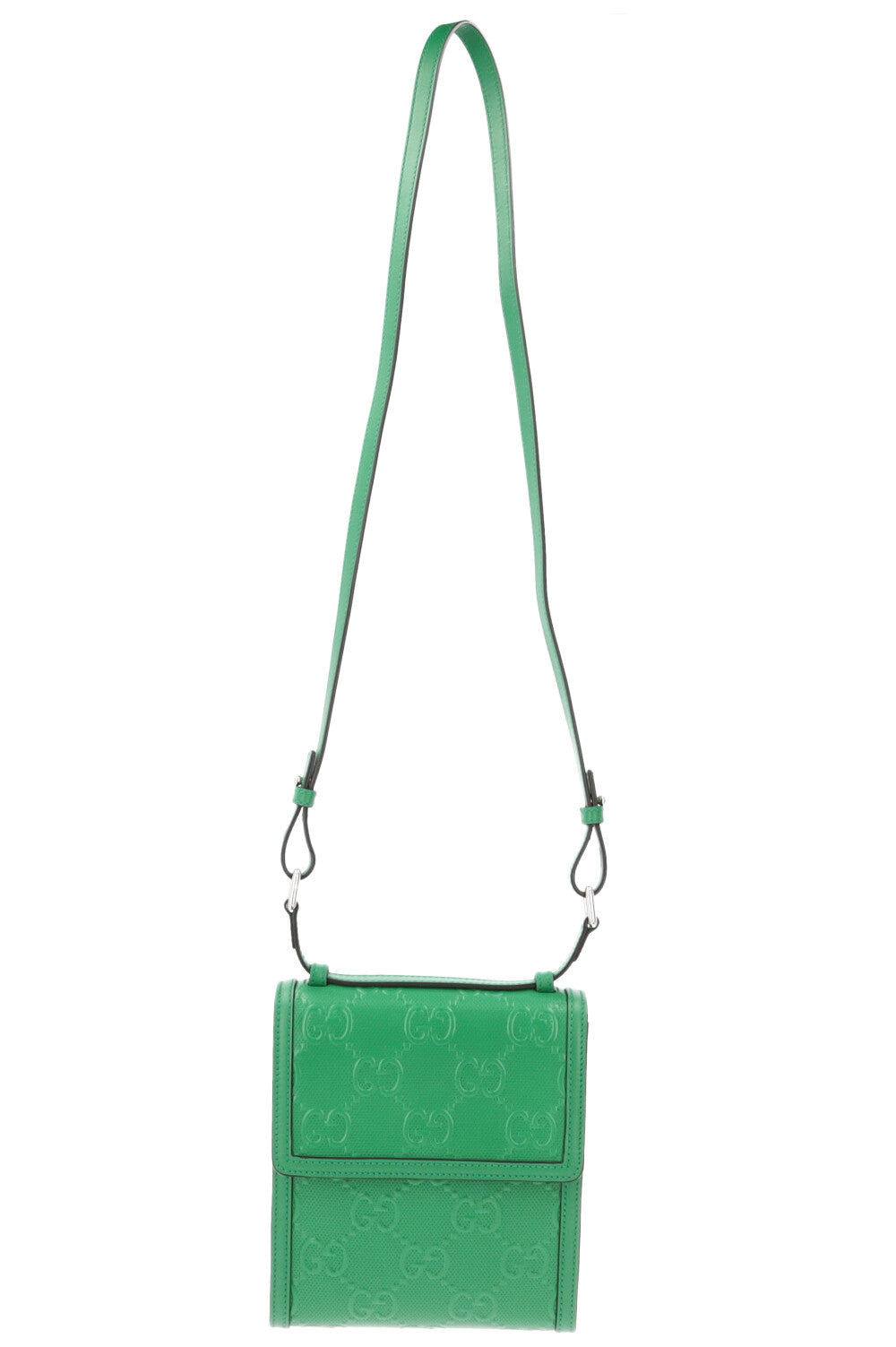 Luxury Gucci Trending 2025 GG Embossed Bag Green