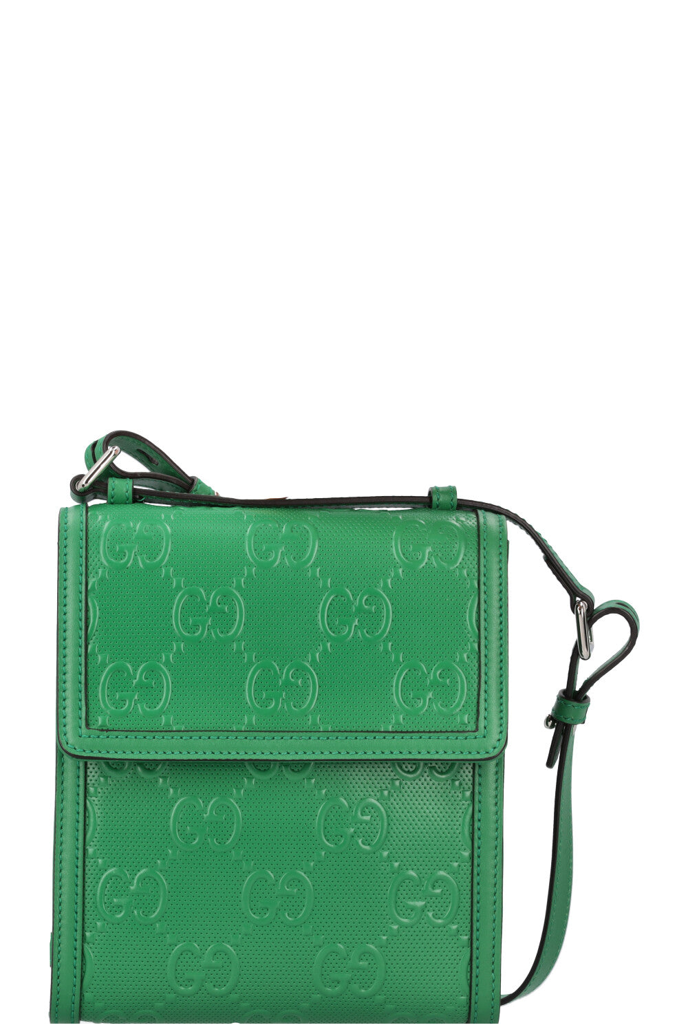Luxury Gucci Trending 2025 GG Embossed Bag Green