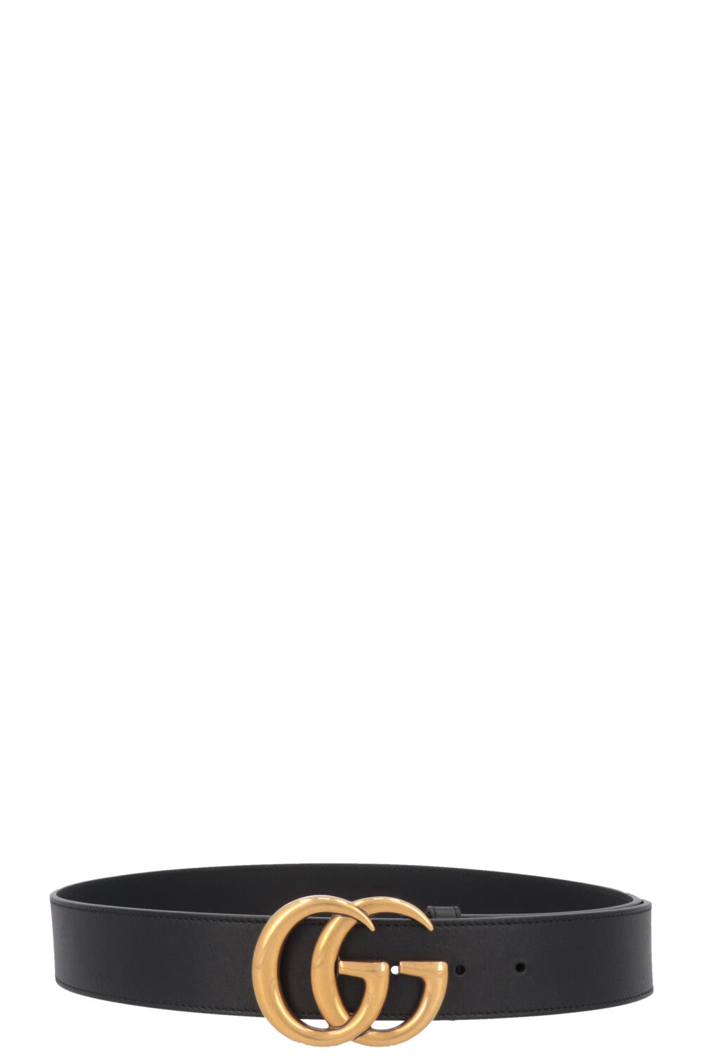 Luxury Gucci Trending 2025 Marmont Belt Wide Leather Black