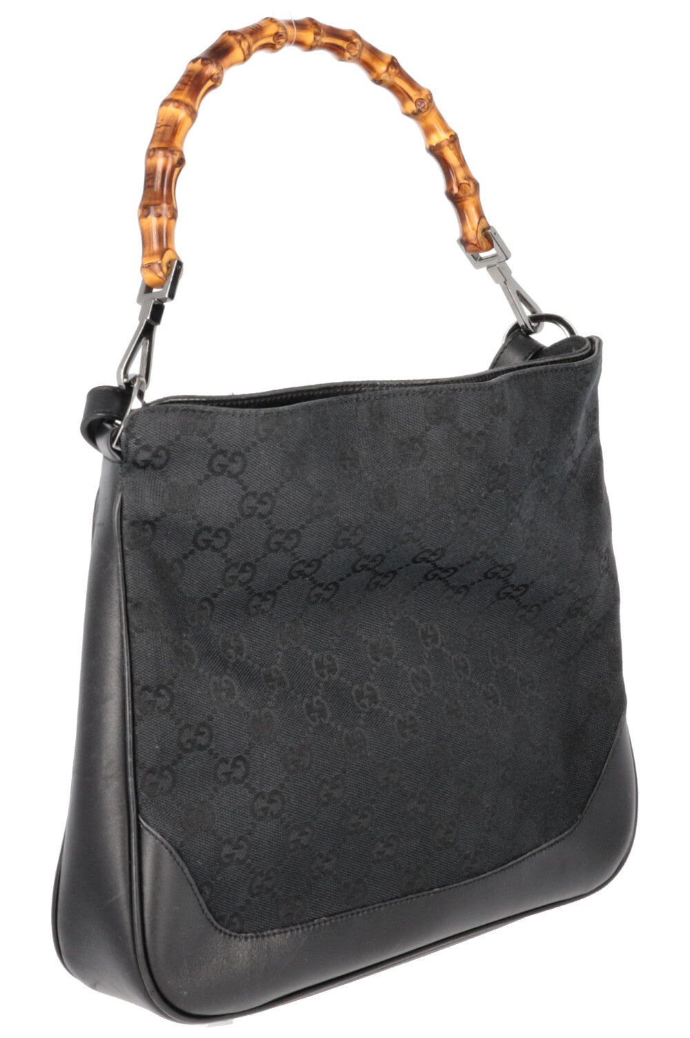 Luxury Gucci Trending 2025 GG Bamboo Bag Black