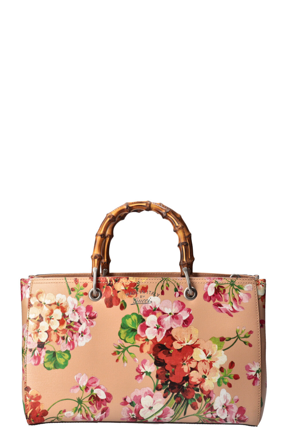 Luxury Gucci Trending 2025 Bloom Bamboo Tote Bag Pink