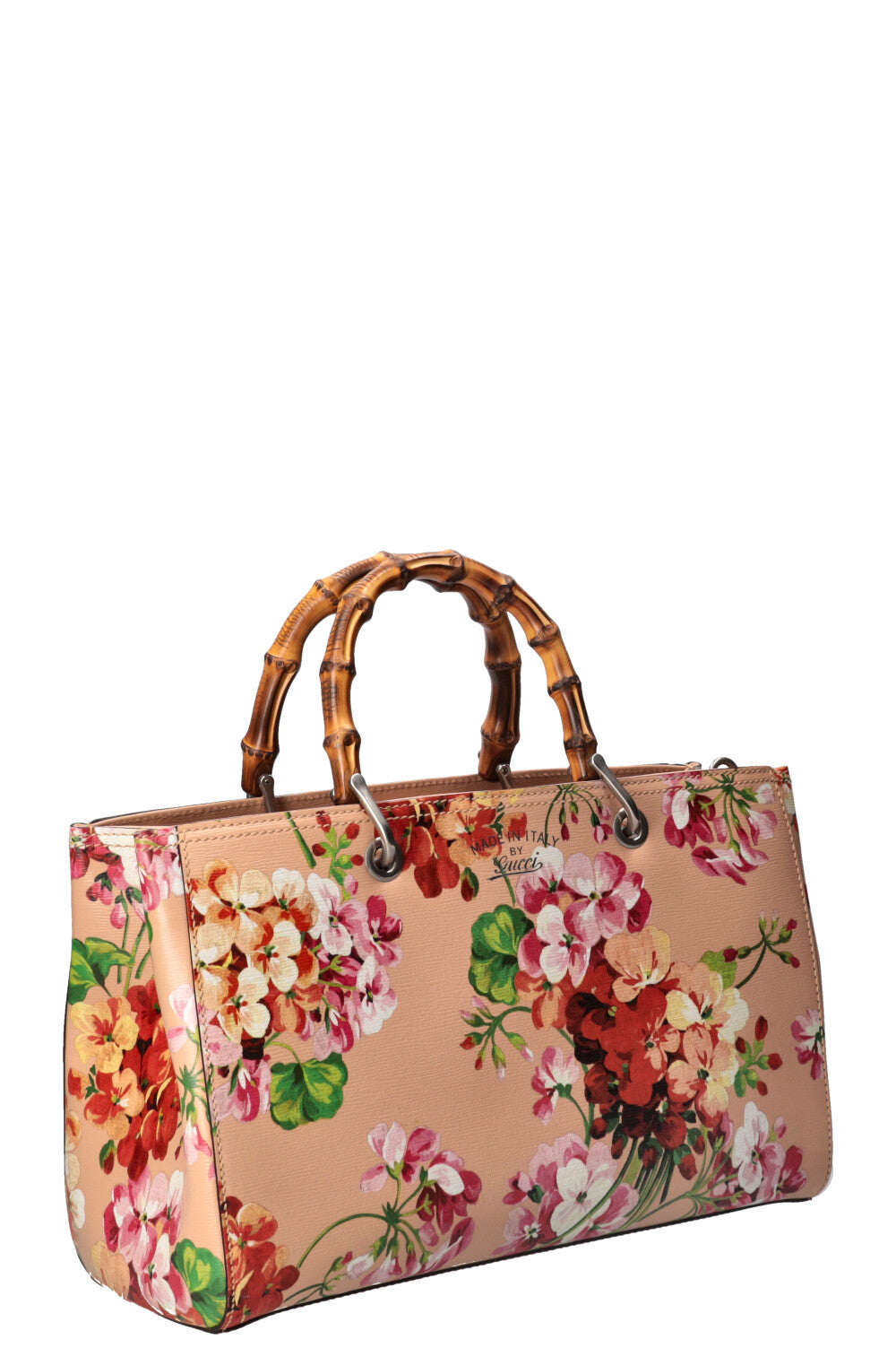 Luxury Gucci Trending 2025 Bloom Bamboo Tote Bag Pink