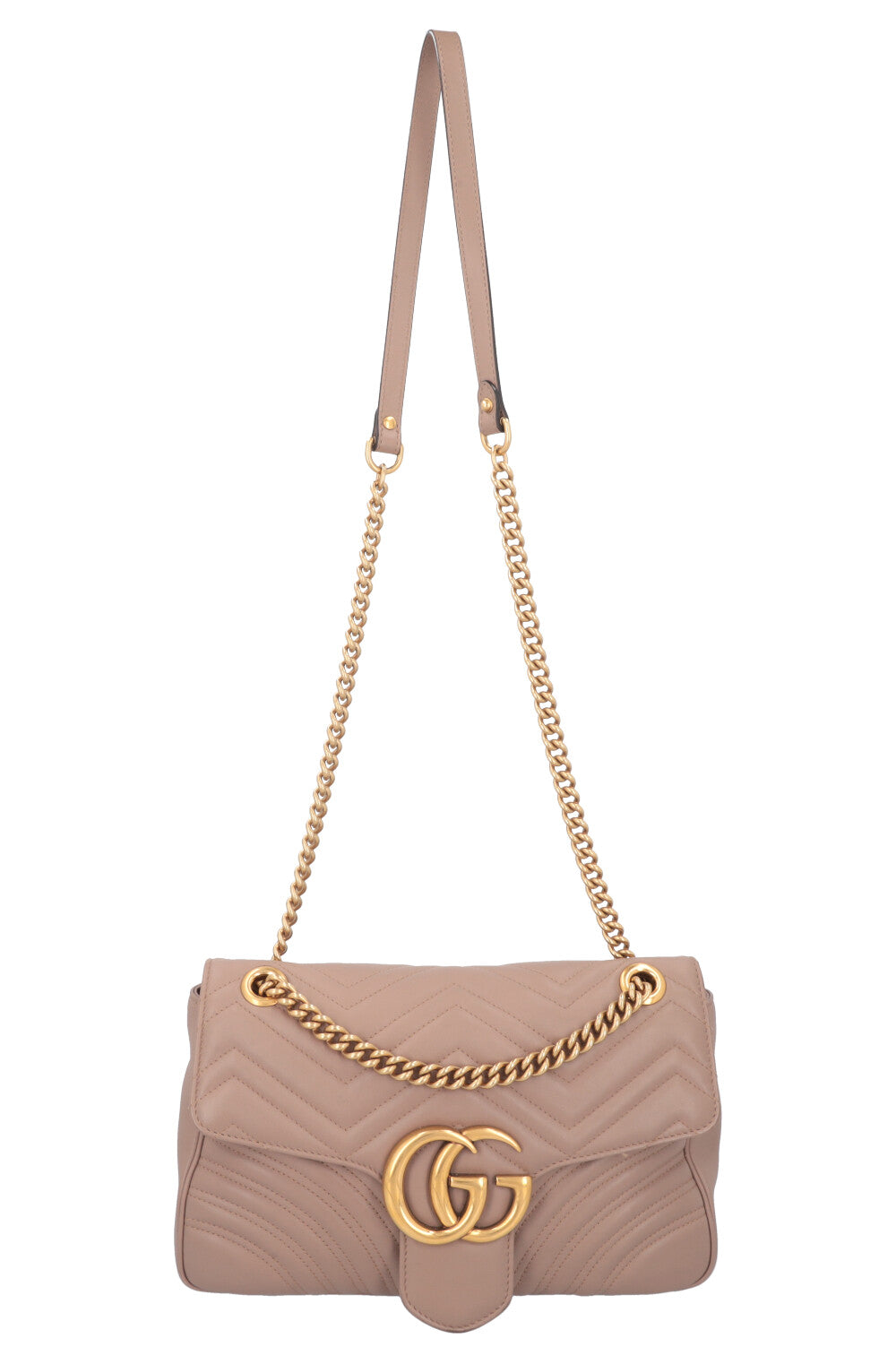 Luxury Gucci Trending 2025 Marmont Medium Bag Dusted Pink