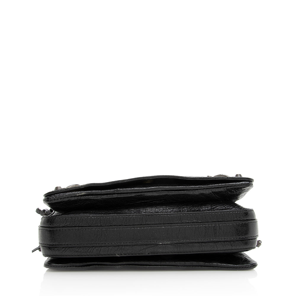 Luxury Balenciaga Agneau Classic Tool Kit Crossbody Bag (SHF-19418)