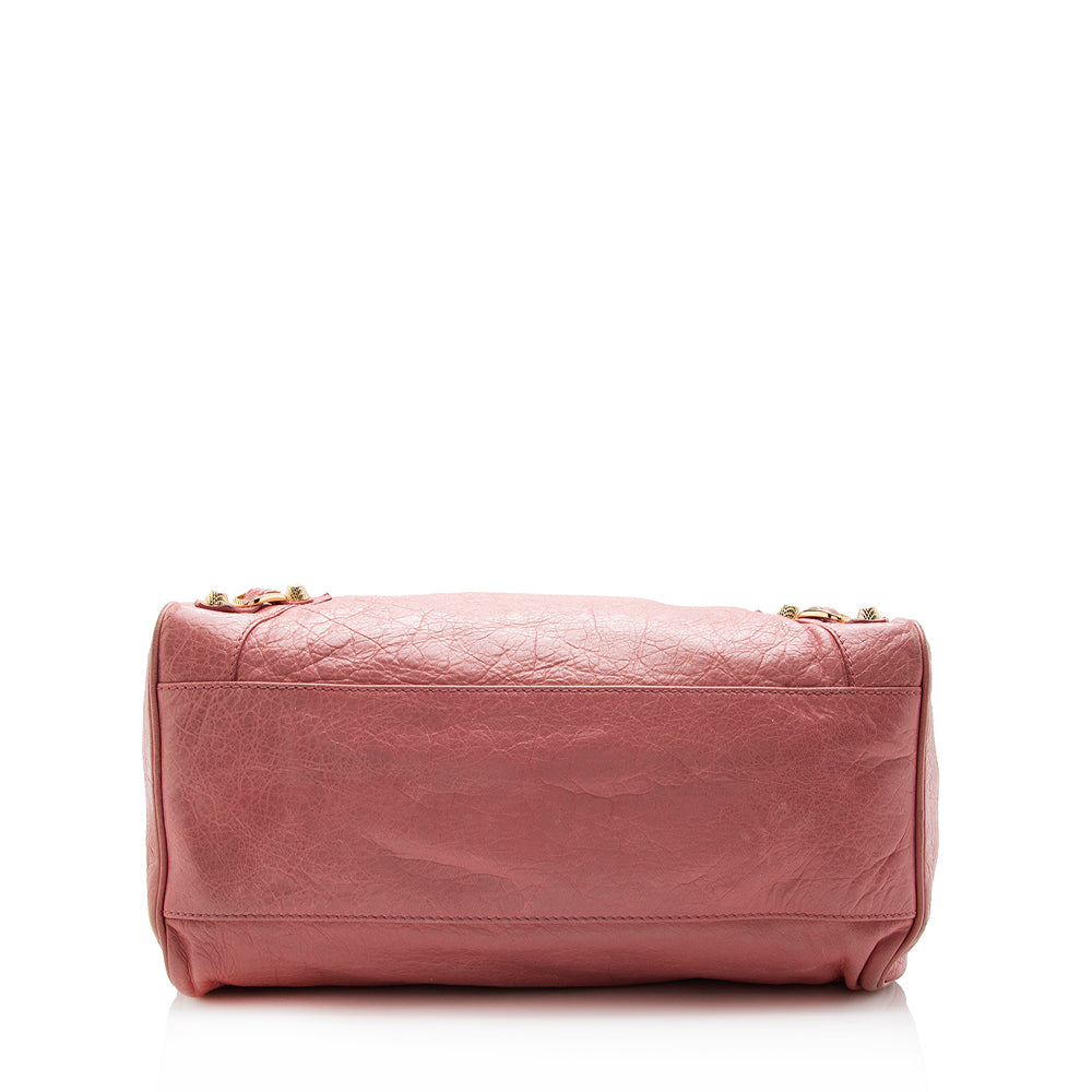 Luxury Balenciaga Agneau Giant 12 Velo Satchel (SHF-13716)