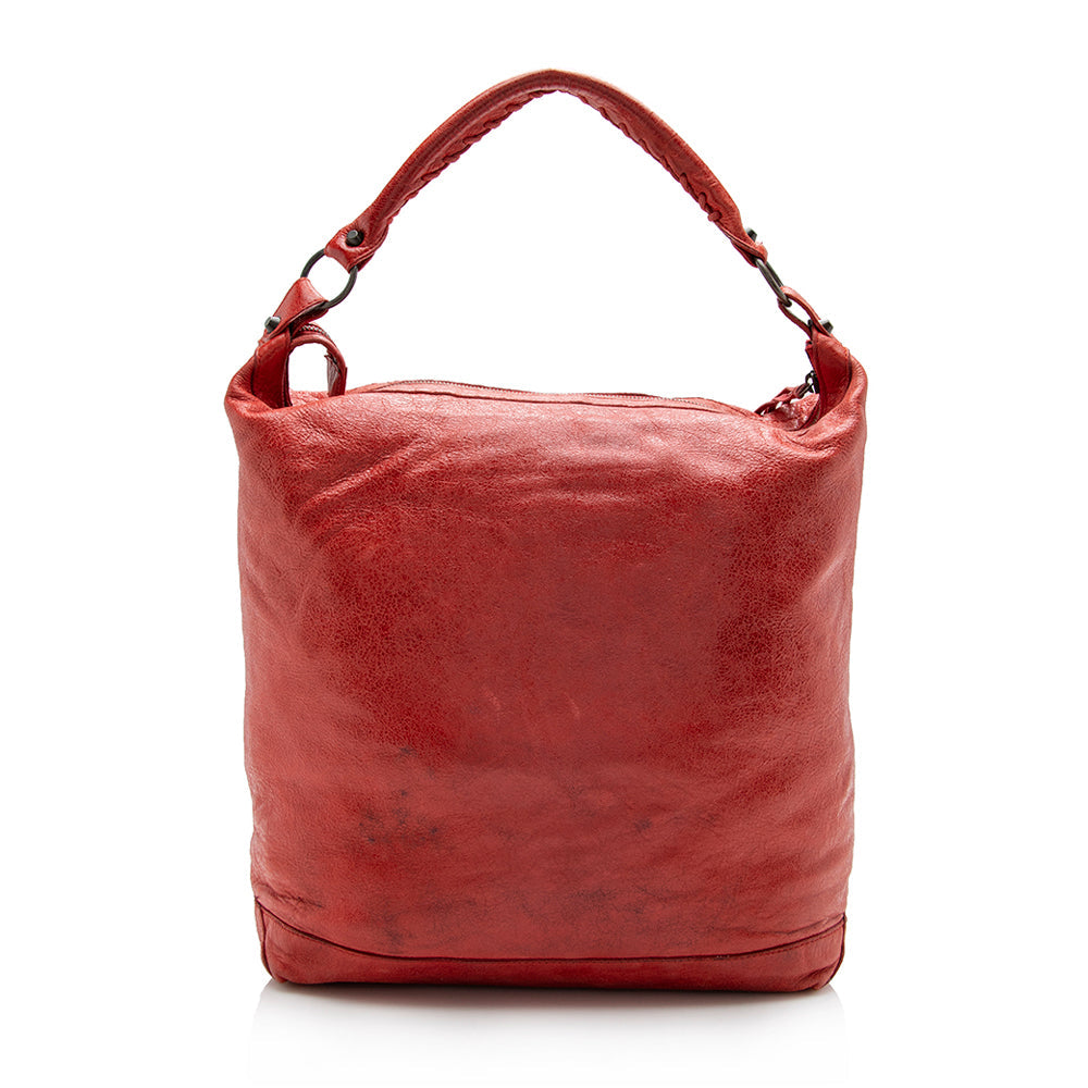 Luxury Balenciaga Arena Classic Day Hobo - FINAL SALE (SHF-16014)